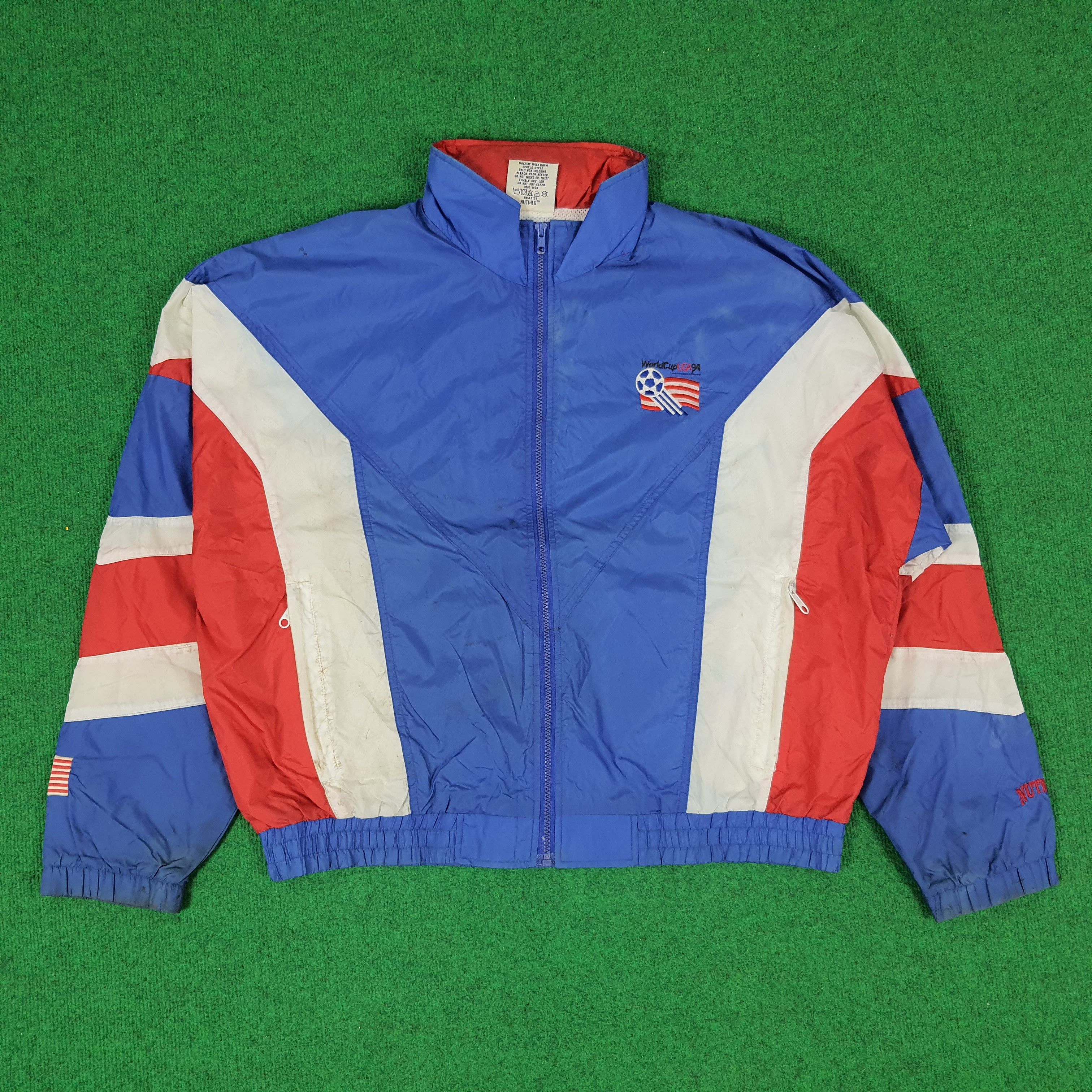 Vintage Vintage NUTMEG FIFA World Cup 90s Sports Jacket Size US XL / EU 56 / 4 - 1 Thumbnail