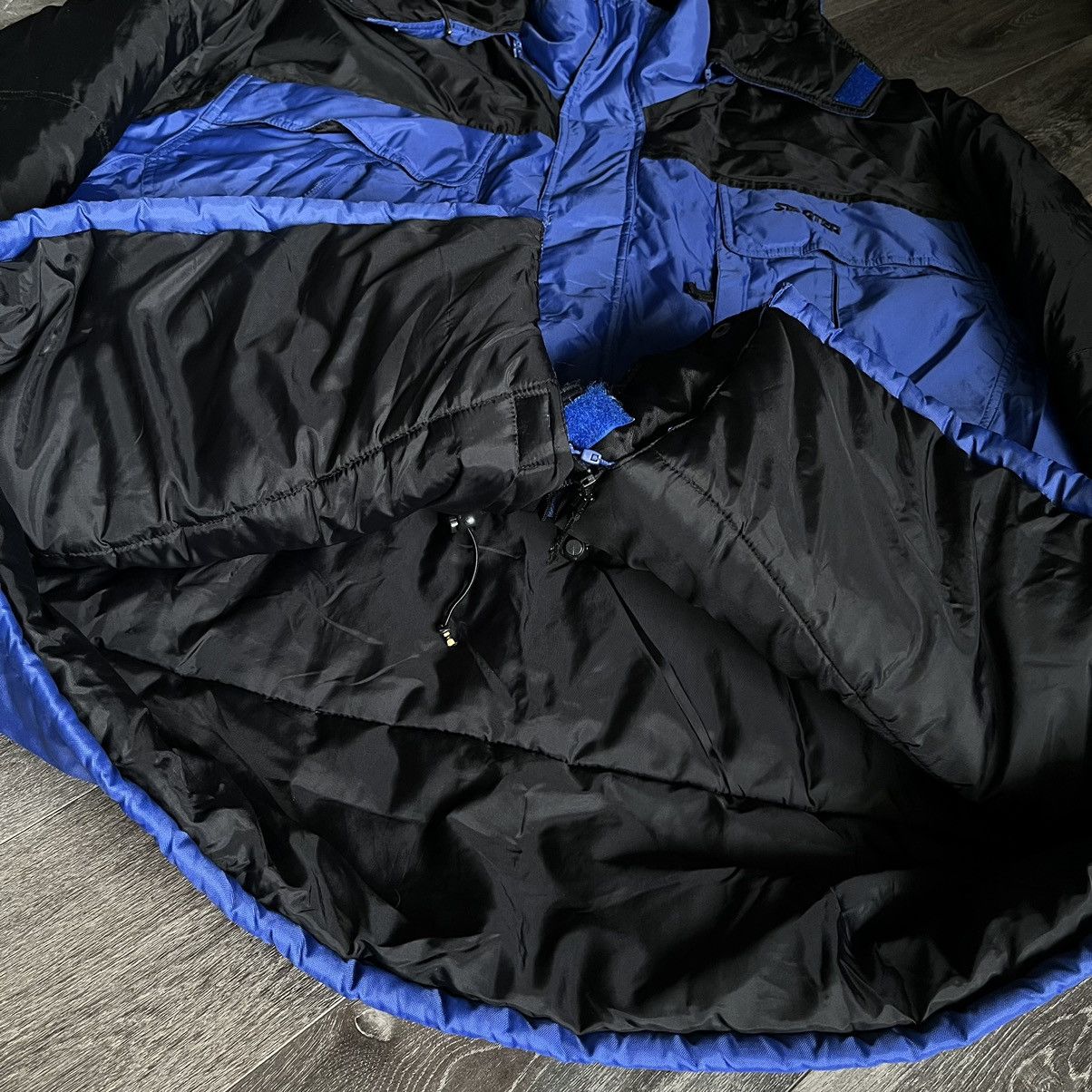 Starter Vintage 1990s Starter Puffer Jacket Royal Winter Zip Up Coat Size US XXL / EU 58 / 5 - 5 Thumbnail