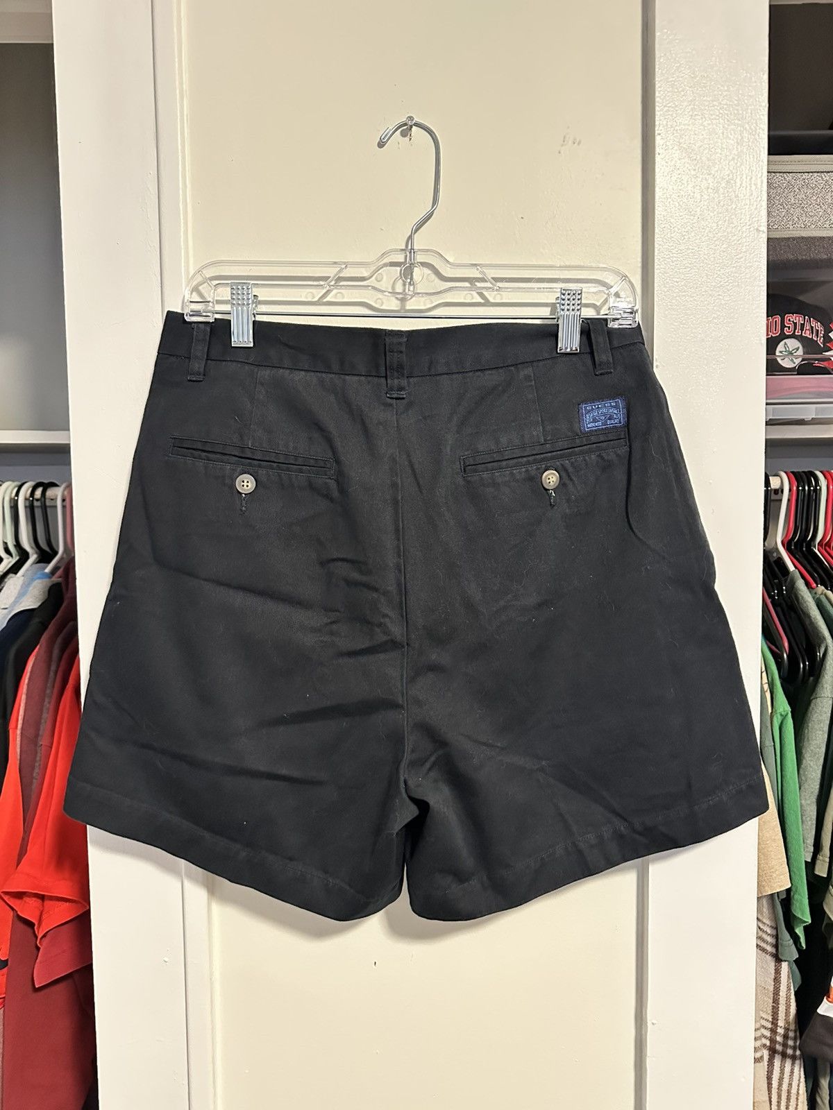 Guess Vintage Guess Classics Black Golf Shorts Size US 32 / EU 48 - 3 Thumbnail