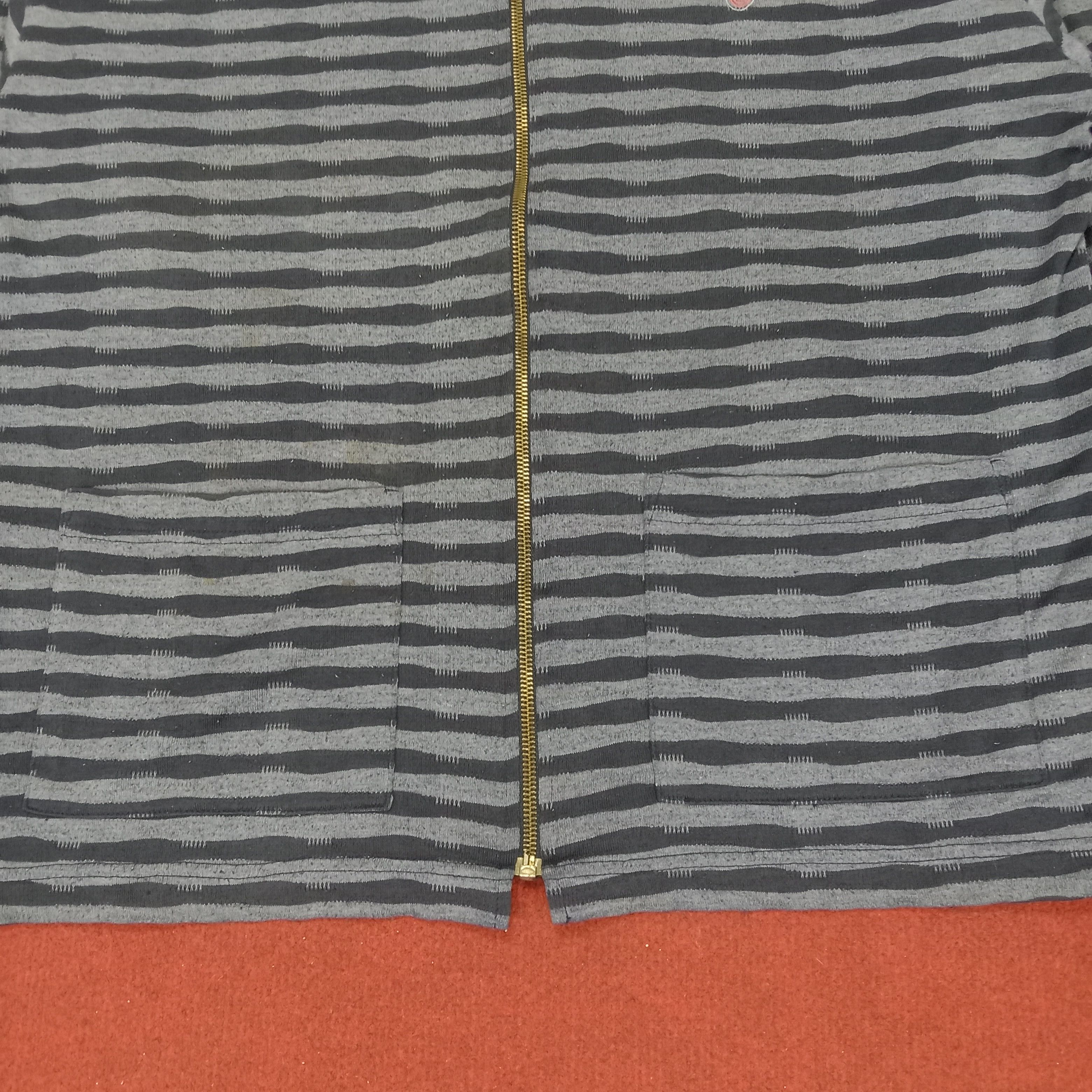 Mambo × Vintage Mambo Surfing Streetwear Style Stripes Design Sweater Size US L / EU 52-54 / 3 - 2 Thumbnail
