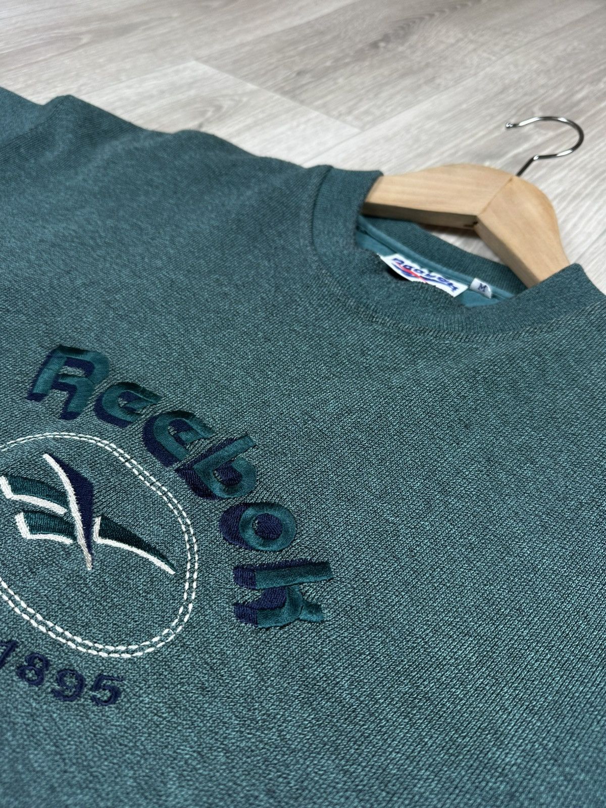 Reebok × Vintage Vintage Reebok Crewneck Sweatshirt 90s Boxy Fit Size M Size US M / EU 48-50 / 2 - 4 Thumbnail