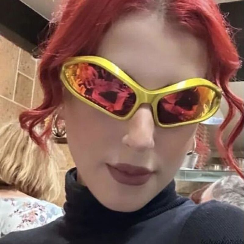 Electric Visual Rare Street ins style custom avant-garde sunglasses Size ONE SIZE - 2 Thumbnail