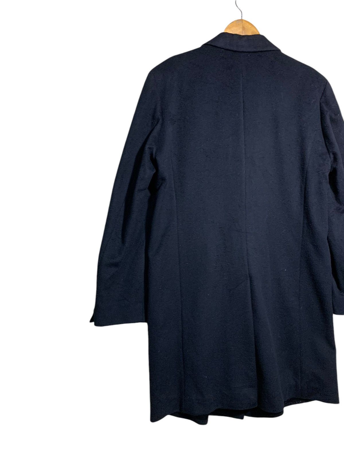 agnes b. 🔥AGNES B. WOOL OVERCOATS BLCK Size M / US 6-8 / IT 42-44 - 6 Thumbnail