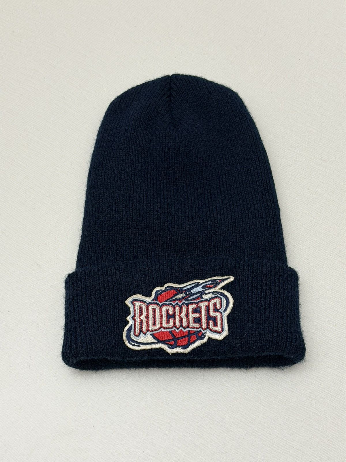 NBA Vintage 90s Houston Rockets Beanie NBA Basketball Made n USA Size ONE SIZE - 1 Thumbnail