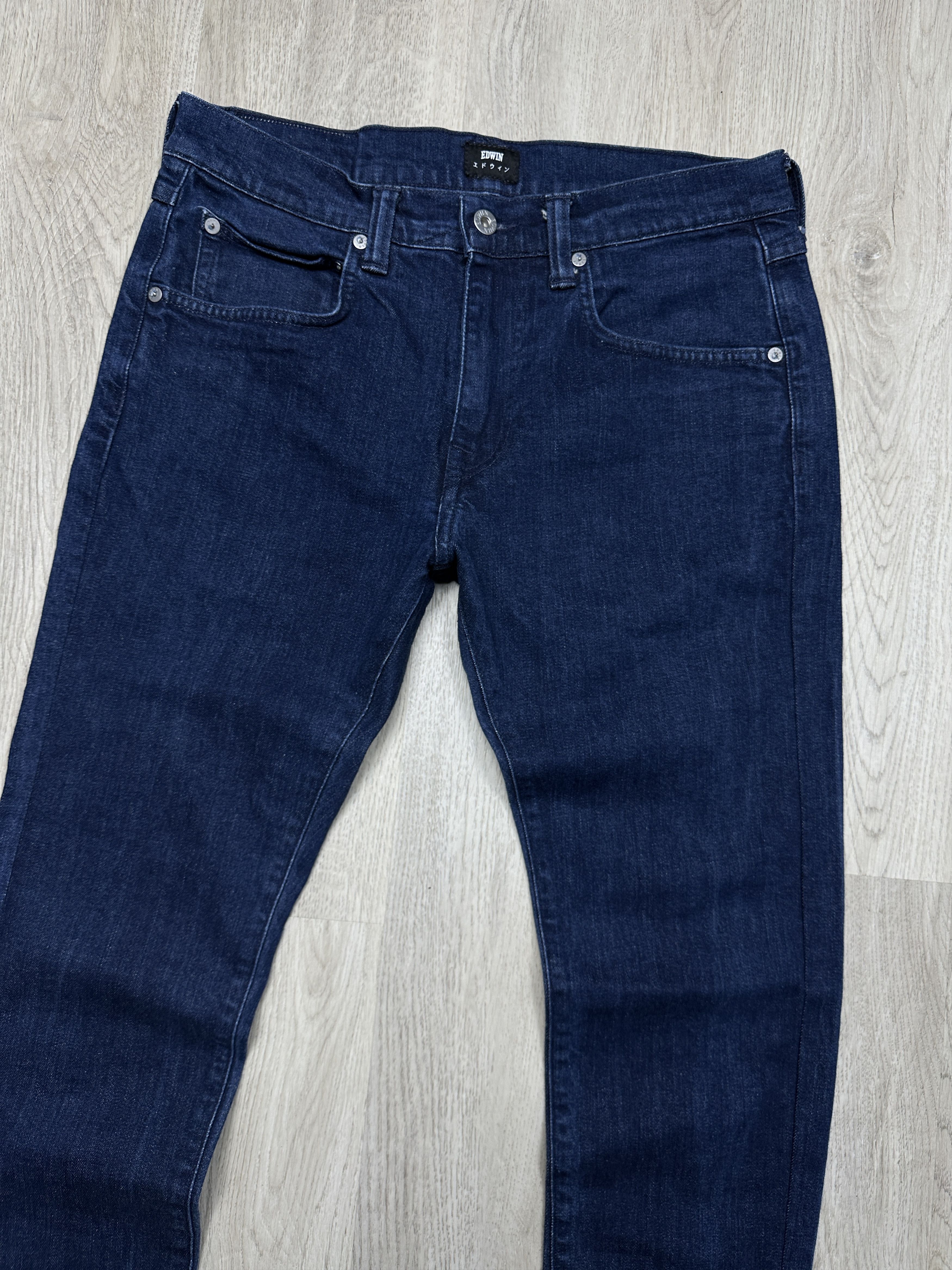 Edwin Edwin Mens Regular Tapered Denim Pants Jeans Size US 31 - 5 Thumbnail