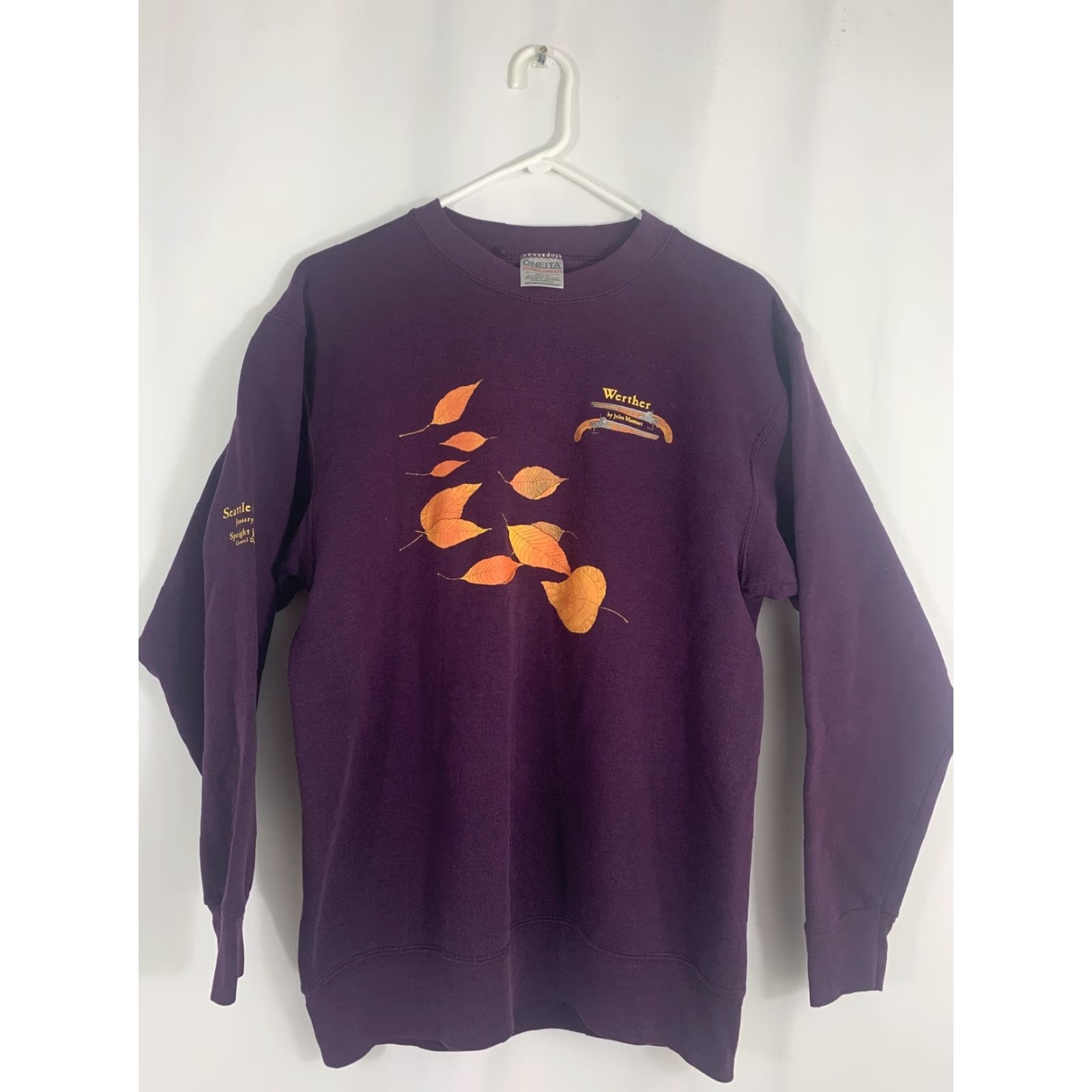 Vintage VINTAGE Oneita Shirt M 1990s Purple Sweater Secretarty/Geek None Size M / US 6-8 / IT 42-44 - 2 Thumbnail
