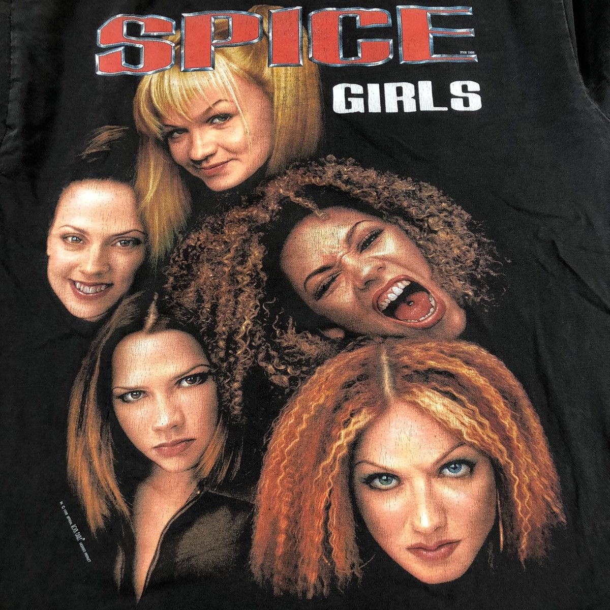 Vintage 1998 SPICE GIRLS TEE Size US L / EU 52-54 / 3 - 6 Thumbnail