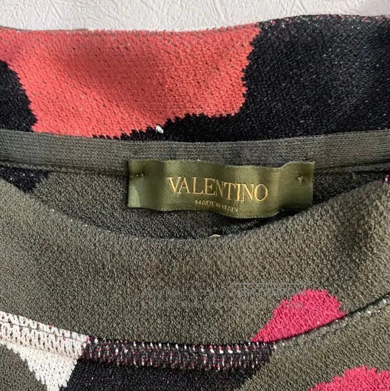 Valentino Valentino Camouflage Print Cotton Long Sleeve Shirt . Size US L / EU 52-54 / 3 - 3 Thumbnail