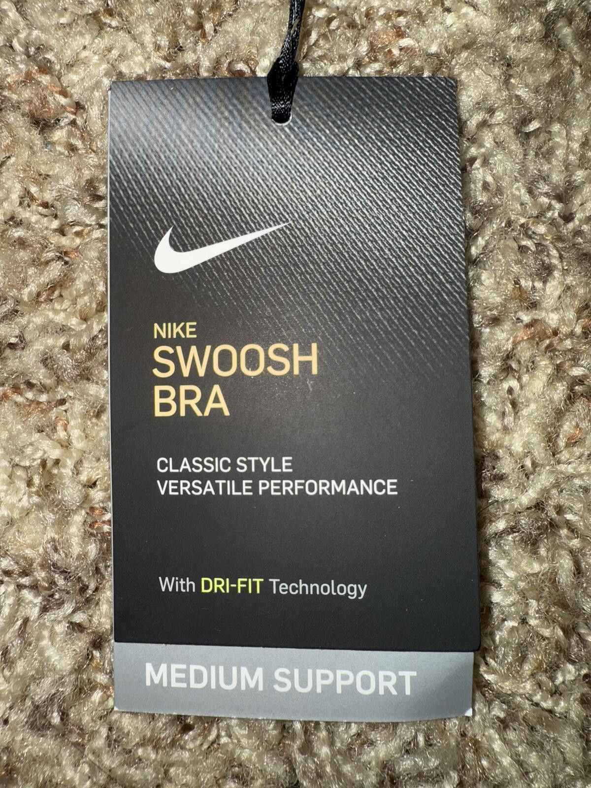 Nike Nike Women's Swoosh Medium-Support Sports Bra Size ONE SIZE - 11 Thumbnail