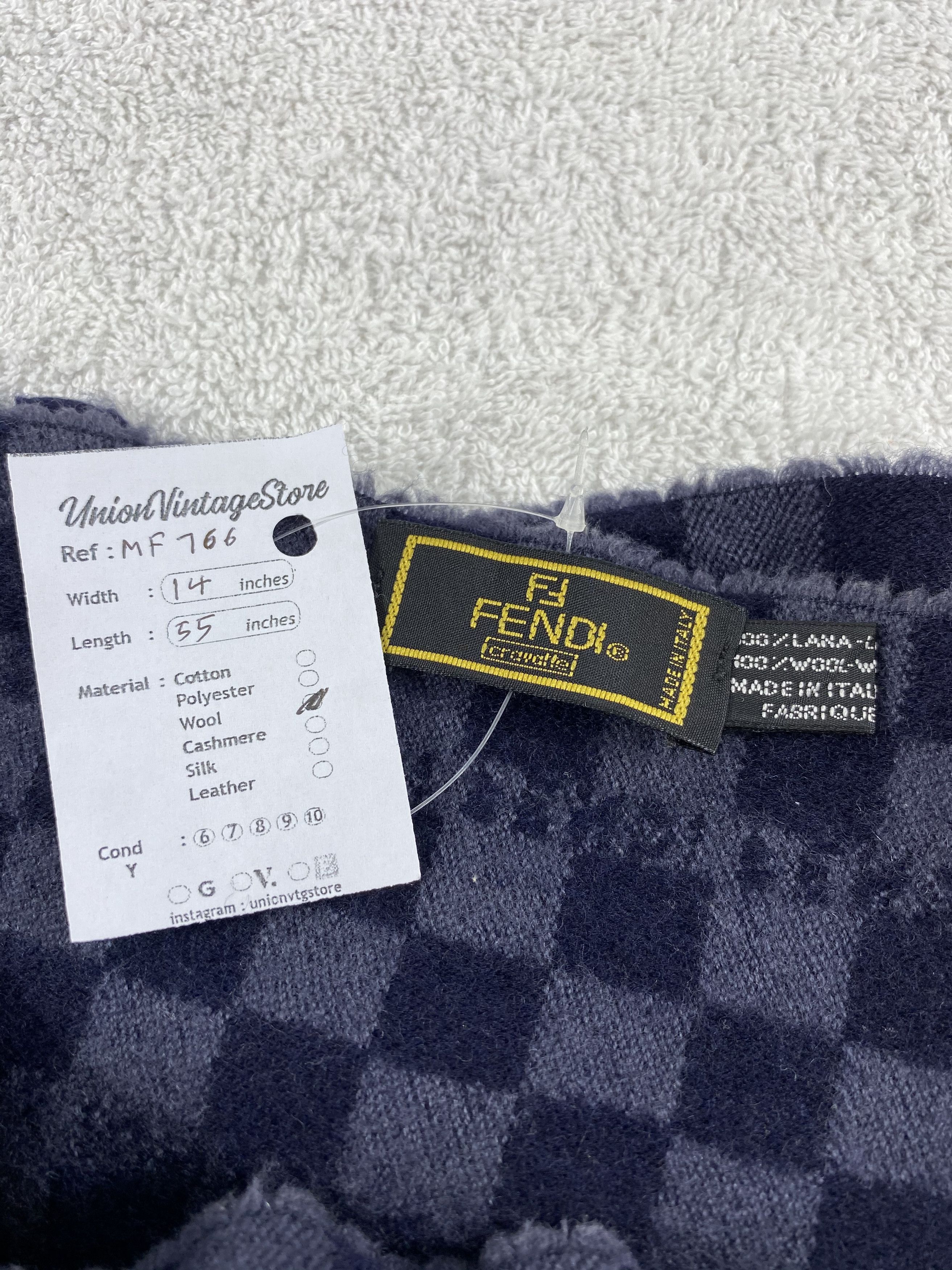 Fendi Vintage Fendi Scarf/Muffler/Neckwear MF766 Size ONE SIZE - 4 Thumbnail