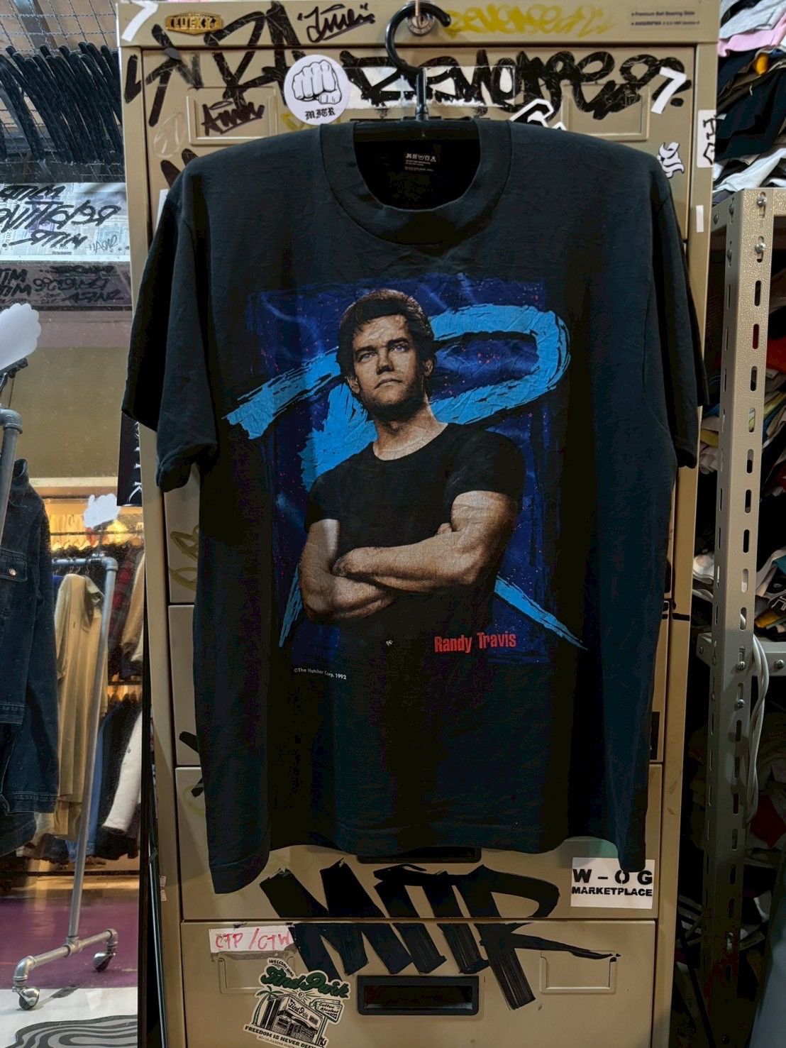 Band Tees Randy Travis 1992’s Size US L / EU 52-54 / 3 - 1 Thumbnail