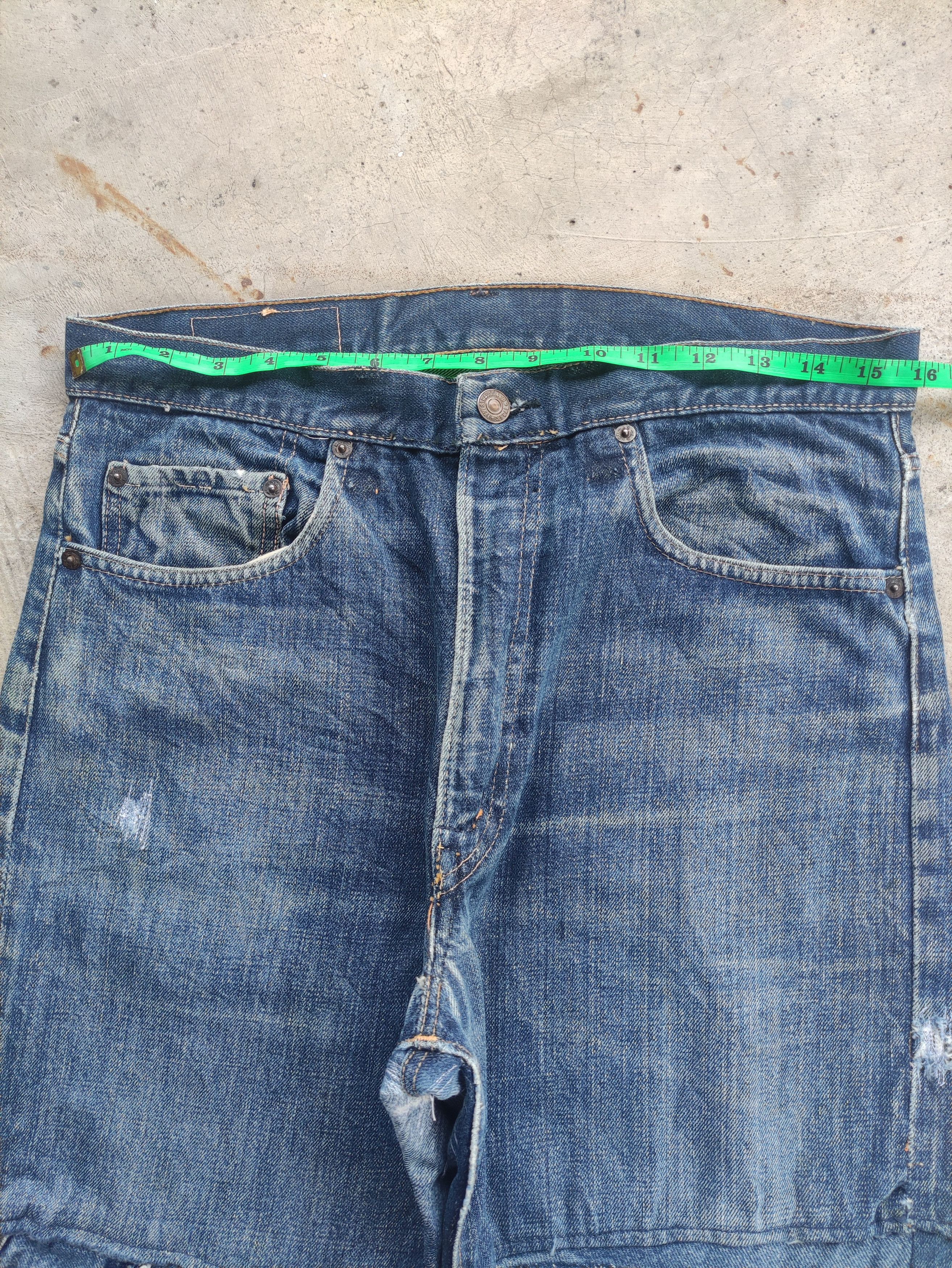 Levi's Vintage Levis 505 60s Petchvork Button No5 W32 Size US 32 / EU 48 - 7 Thumbnail