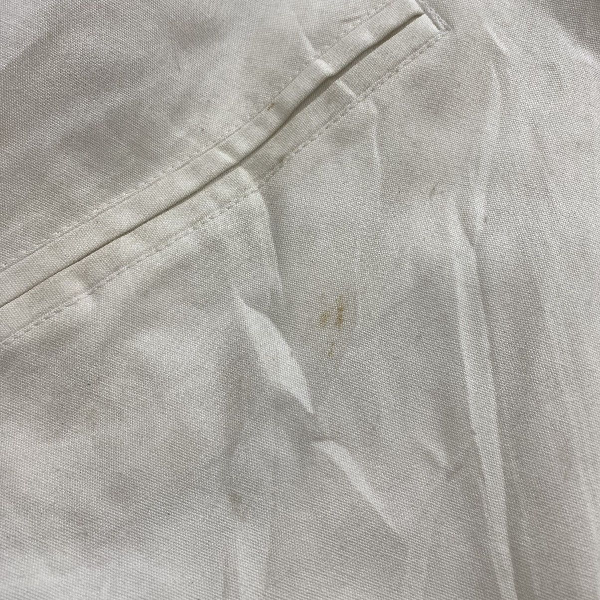 Japanese Brand Vintage DOMON Japanese Brand Plain White Bomber Jacket Size US M / EU 48-50 / 2 - 9 Thumbnail