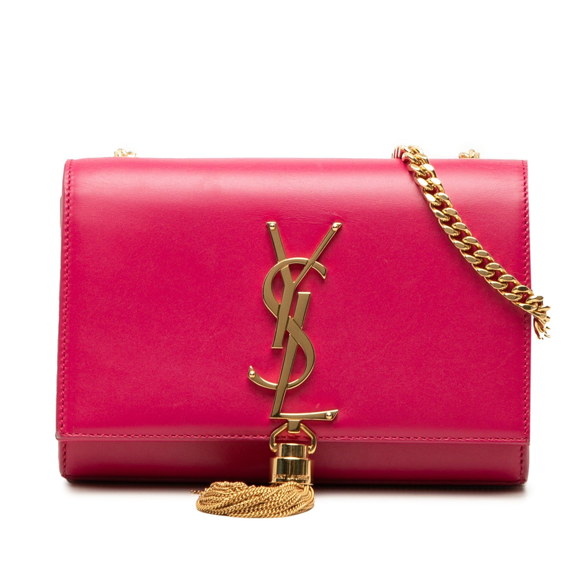 Saint Laurent Paris Smooth Calfskin Monogram Kate Tassel Crossbody Size ONE SIZE - 1 Thumbnail