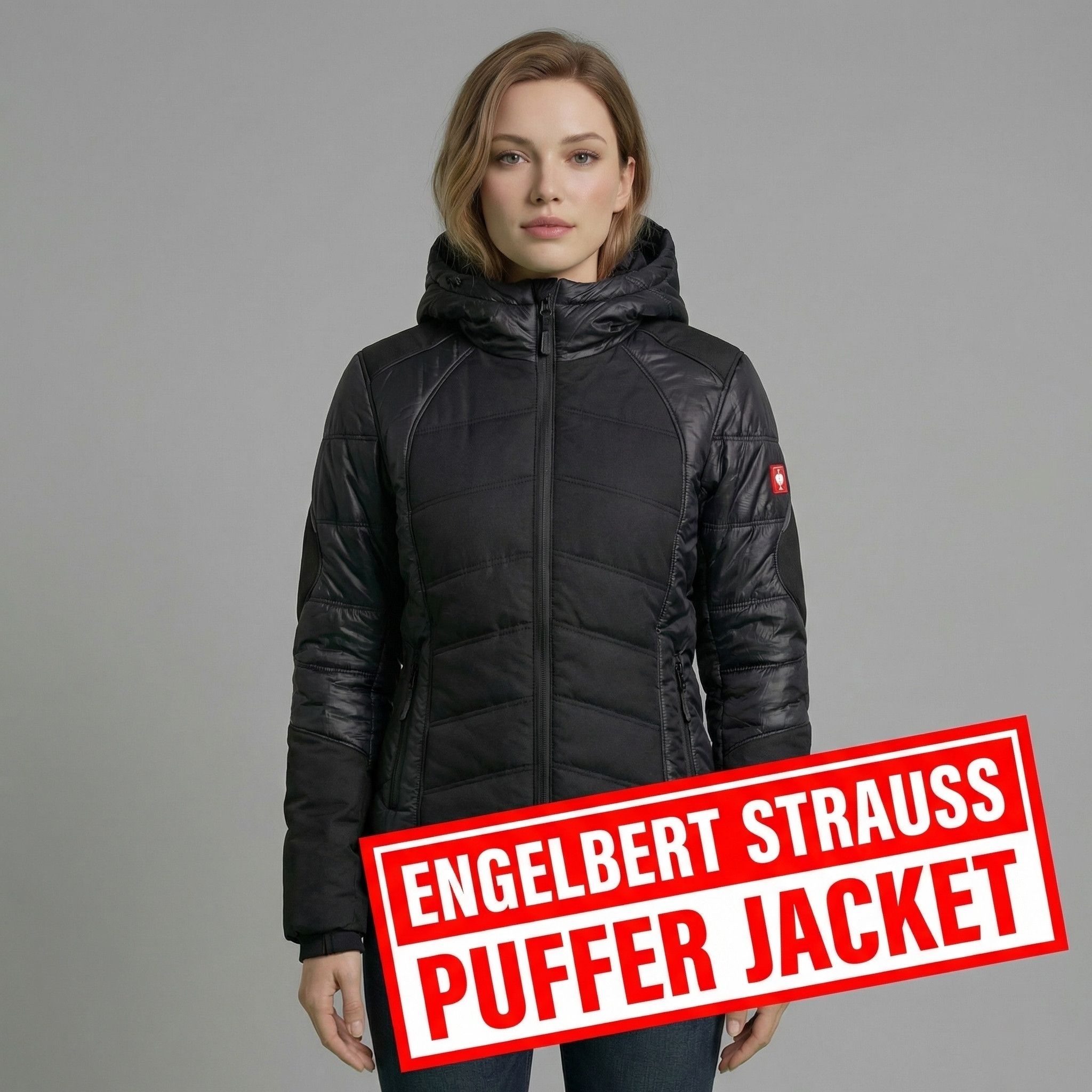 Other Engelbert Strauss Women’s Black Puffer Jacket M | Windproof Size M / US 6-8 / IT 42-44 - 1 Thumbnail