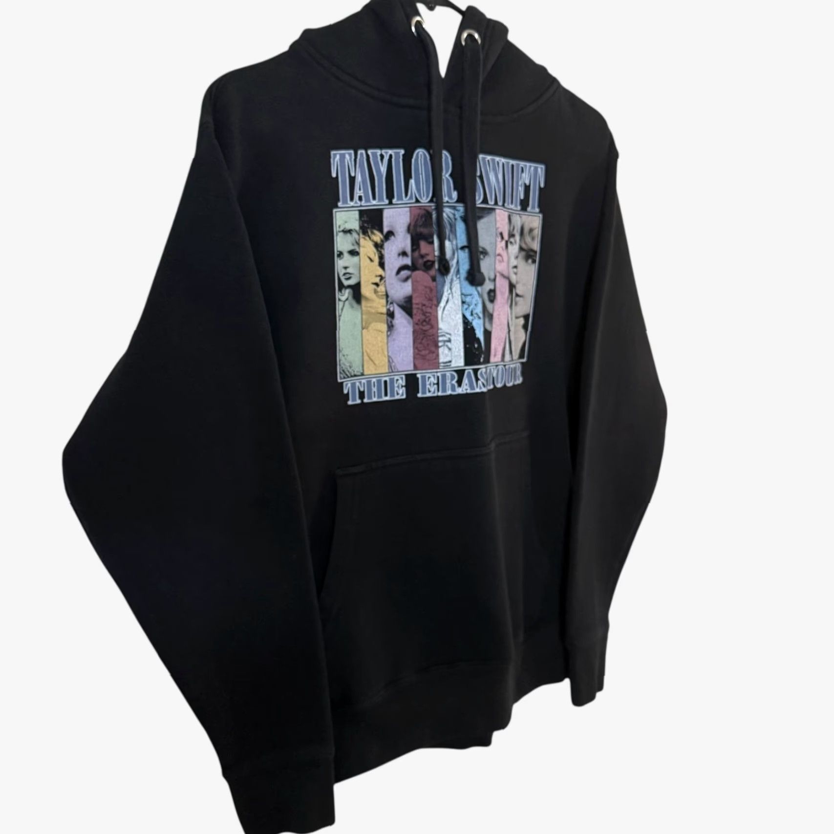 Vintage VINTAGE Taylor Swift The Eras Tour Concert Hoodie Sweatshirt Black Women's Size Small Size S / US 4 / IT 40 - 3 Thumbnail
