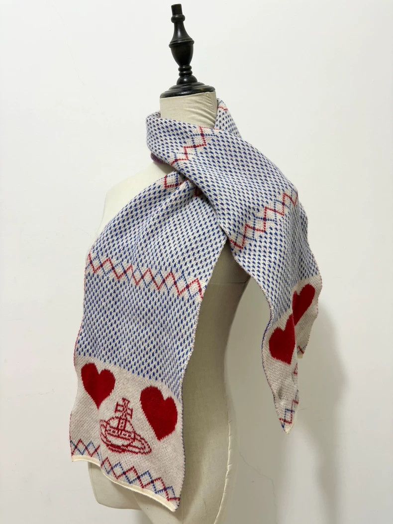 Other Vivienne Westwood Saturn Love Scarf Size ONE SIZE - 2 Thumbnail