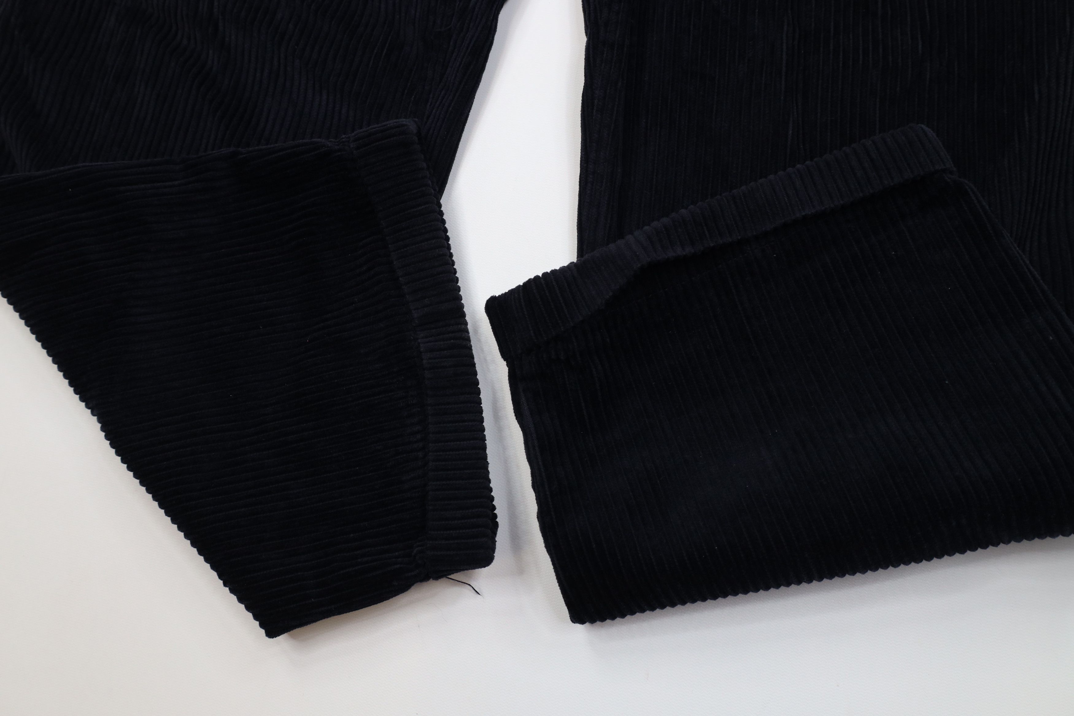 Eddie Bauer Vintage 90s Eddie Bauer Wide Leg Corduroy Pants Navy Blue Size US 38 / EU 54 - 5 Thumbnail