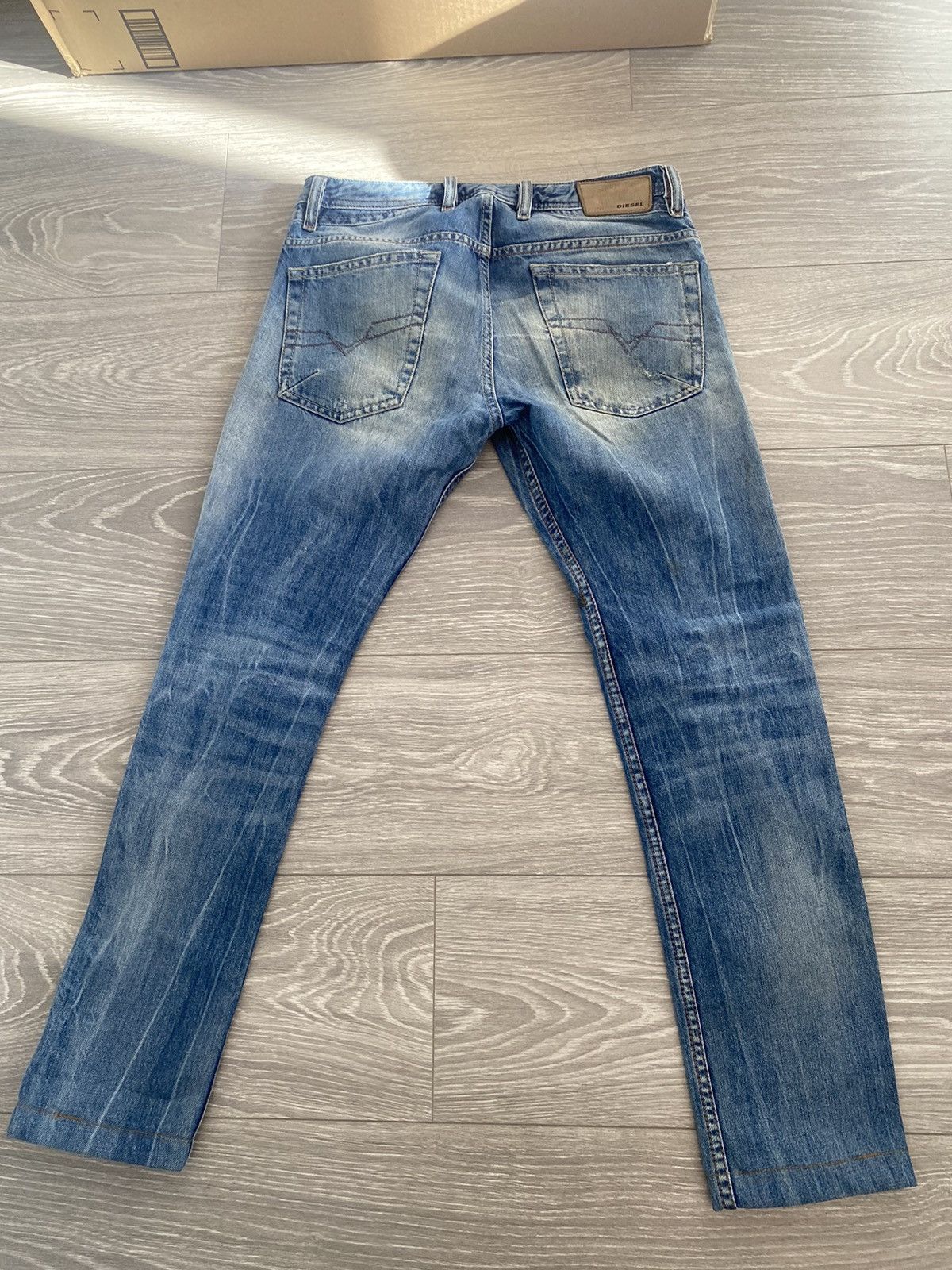 Diesel × Vintage Rare vintage Diesel Distressed Jeans Size US 29 - 5 Thumbnail