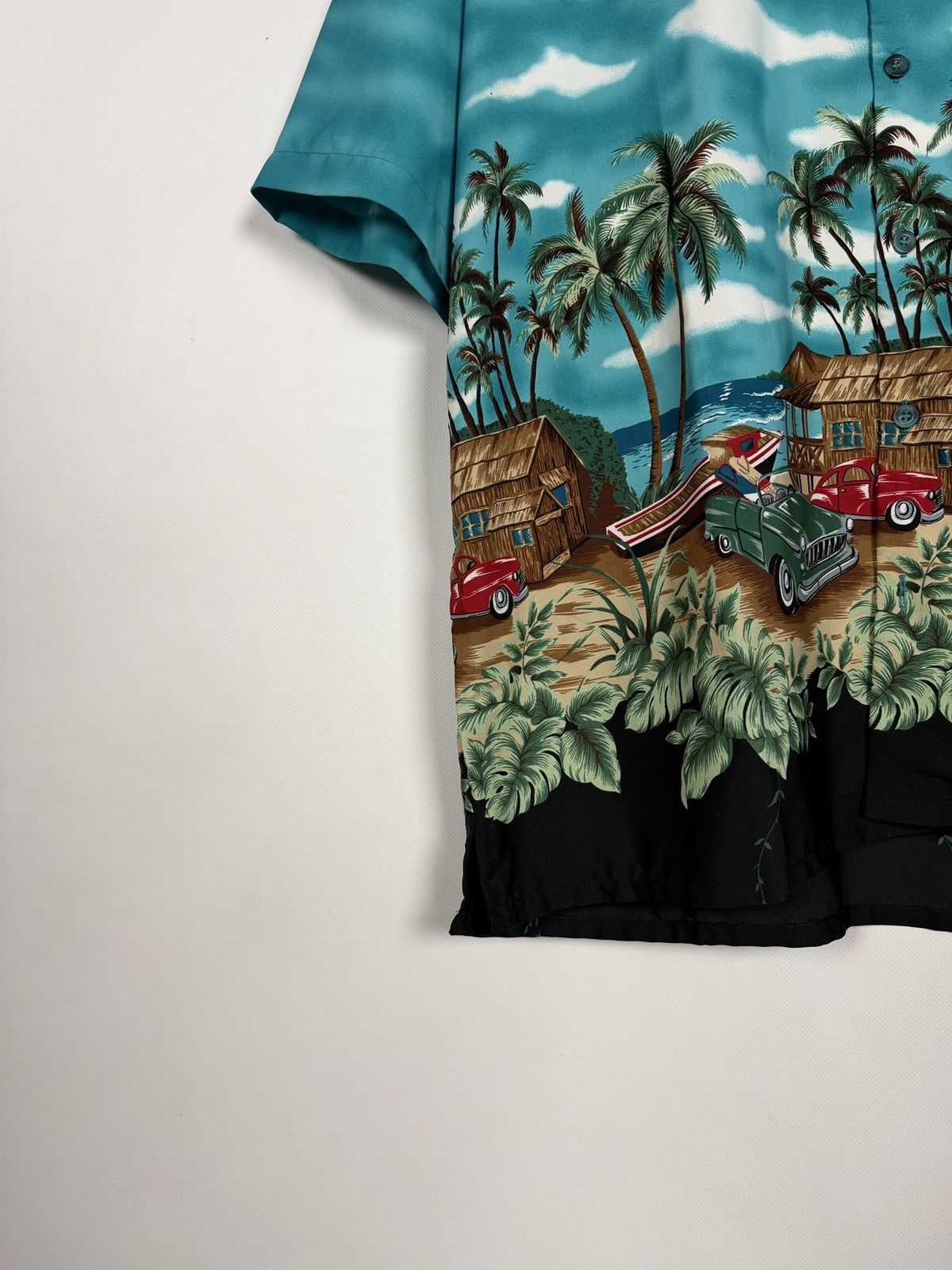 Other Memo's World Wide Hawaiian Short Sleeve Shirt Hawaii Palm XL Size US XL / EU 56 / 4 - 4 Thumbnail