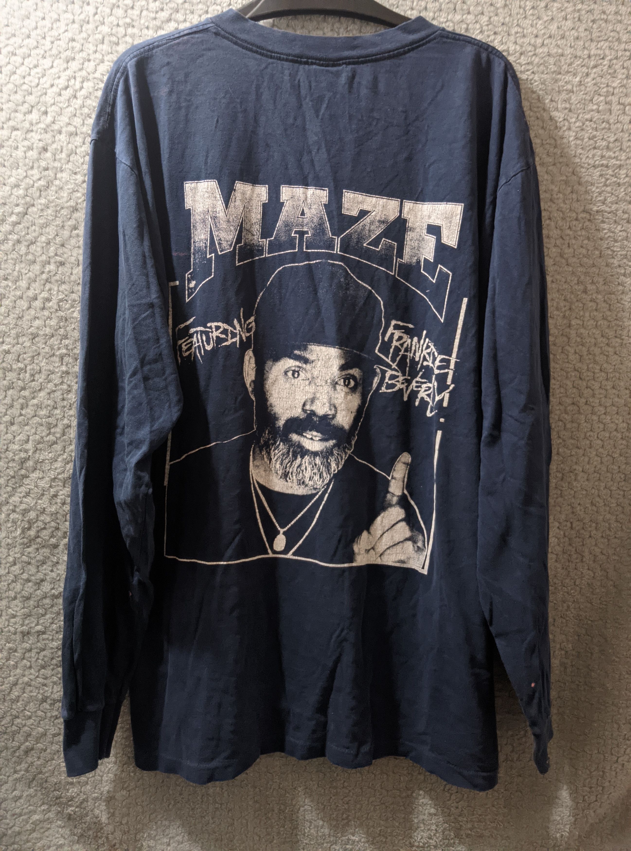 Rap Tees Vintage 90s thrashed maze & Frankie Beverl rap distressed Size US XL / EU 56 / 4 - 1 Thumbnail