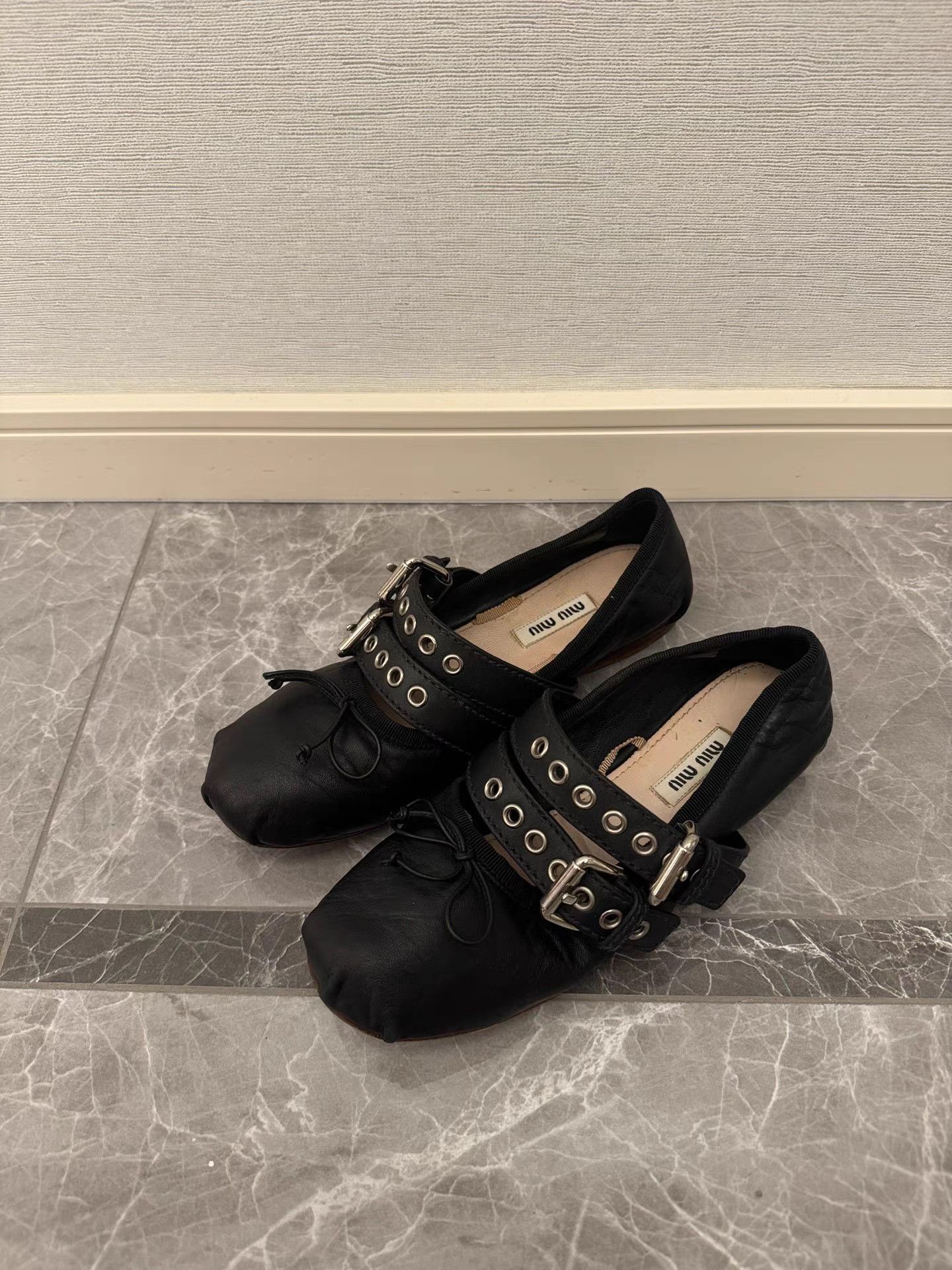 Miu Miu MiuMiu Ballet Flats K6 Size US 6 / IT 36 - 2 Thumbnail