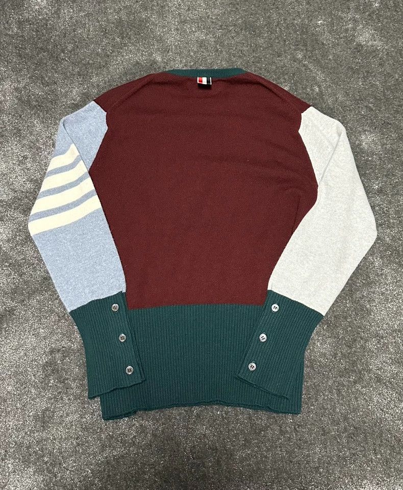Thom Browne Thom Browne Autumn and winter multicolored cashmere knit s Size M / US 6-8 / IT 42-44 - 8 Thumbnail
