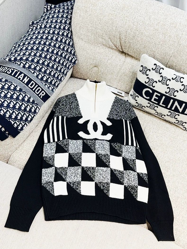 Chanel Chanel 22N Coco Neige Ski Series Black and White Color Blo Size XS / US 0-2 / IT 36-38 - 2 Thumbnail