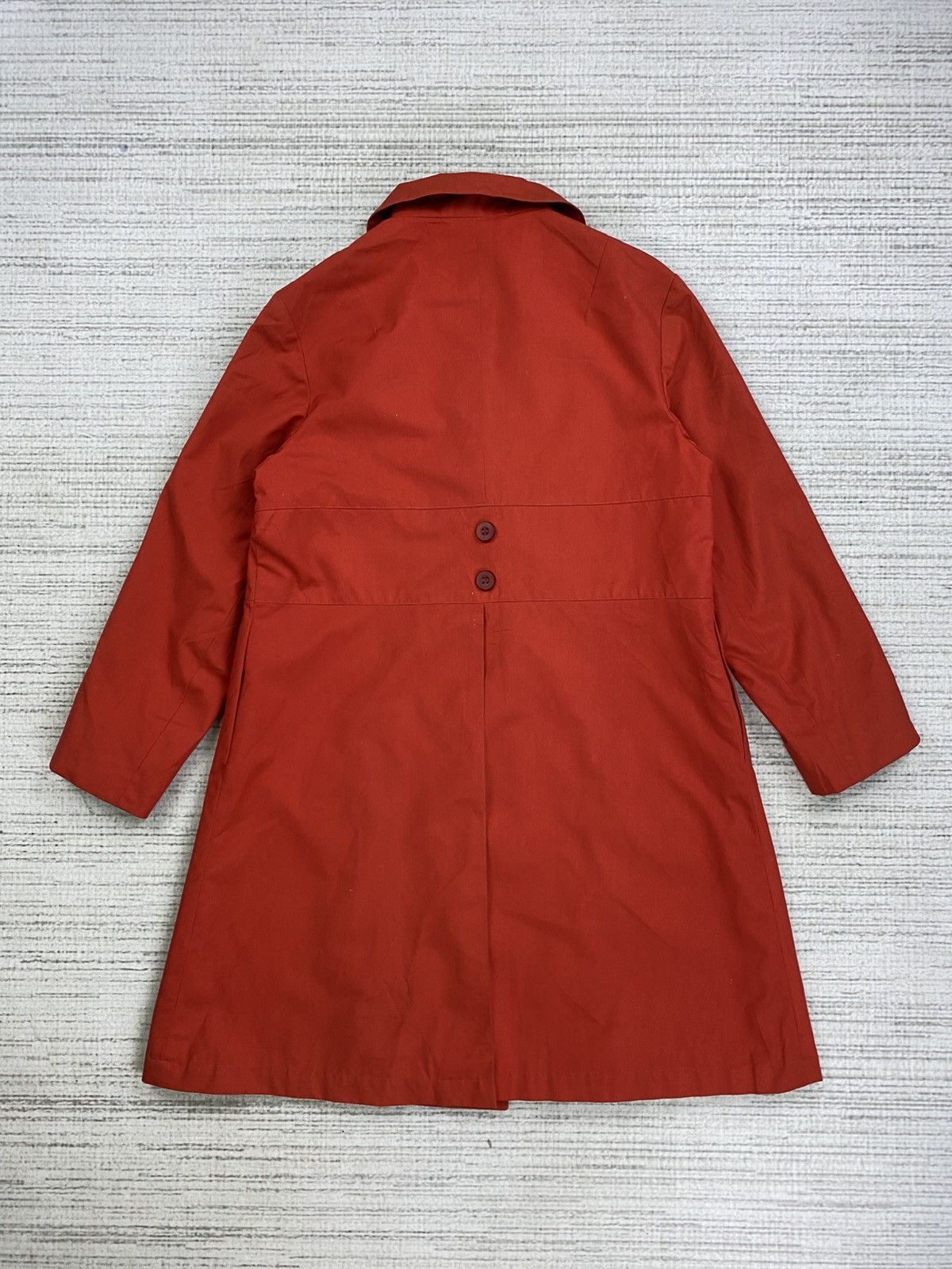 Designer × Vintage Vtg Confexim Poland Designer Multi Button Swallow Long Coat Size US S / EU 44-46 / 1 - 2 Thumbnail