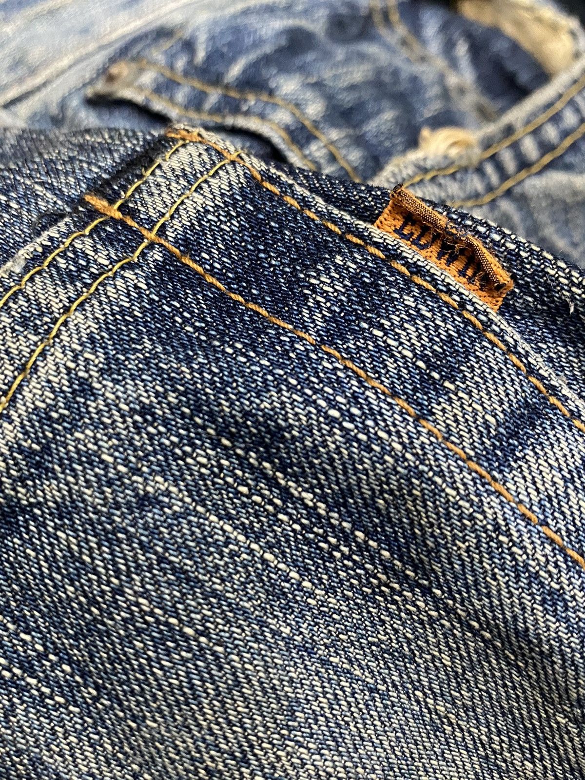 Edwin Vintage EDWIN Distressed Redline 505zx W30” Size US 29 - 17 Thumbnail