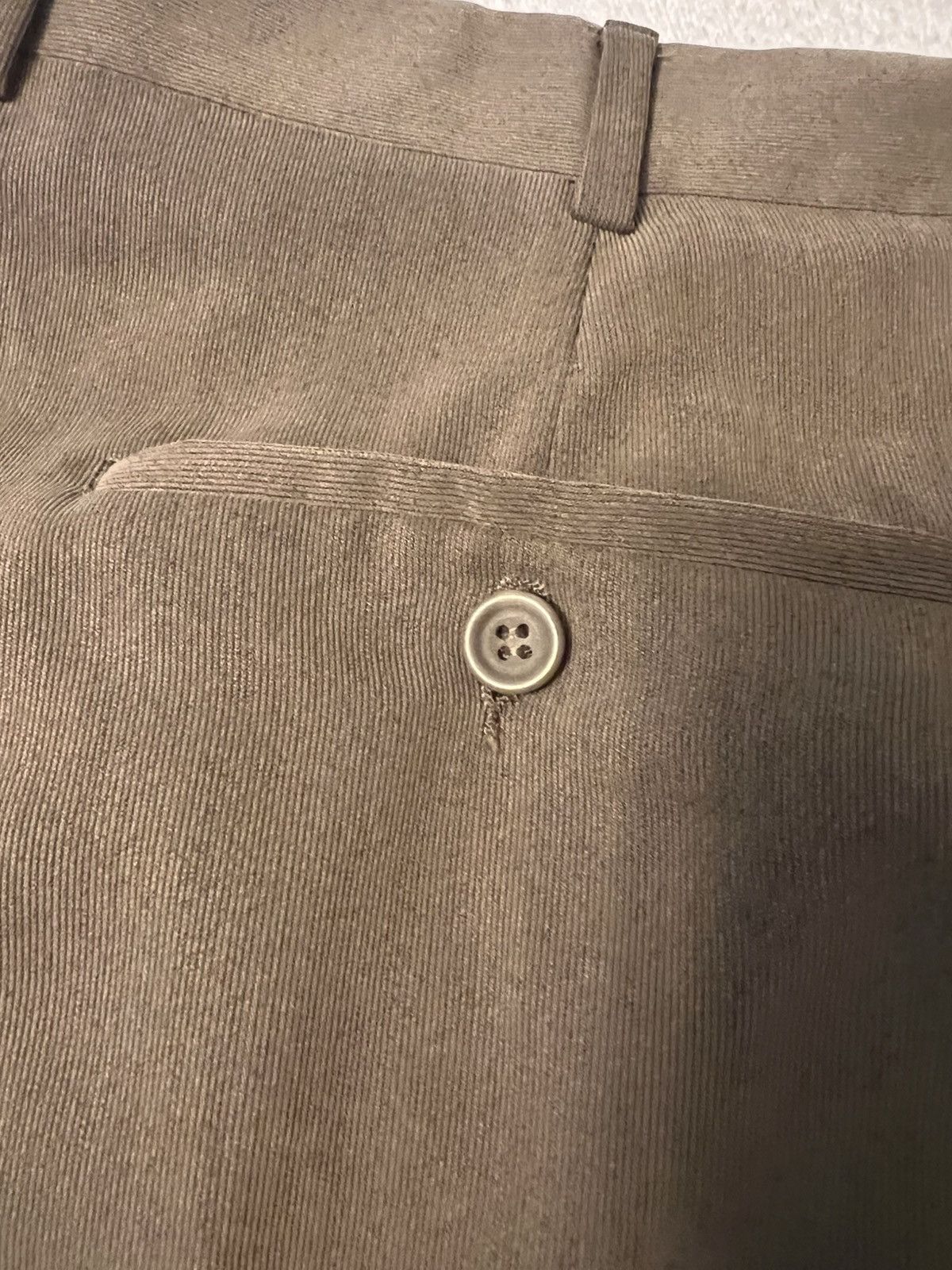 Coppley COPPLEY 2 PC MENS SUIT- VINTAGE -2001- GREENISH TAN Size 46L - 10 Thumbnail