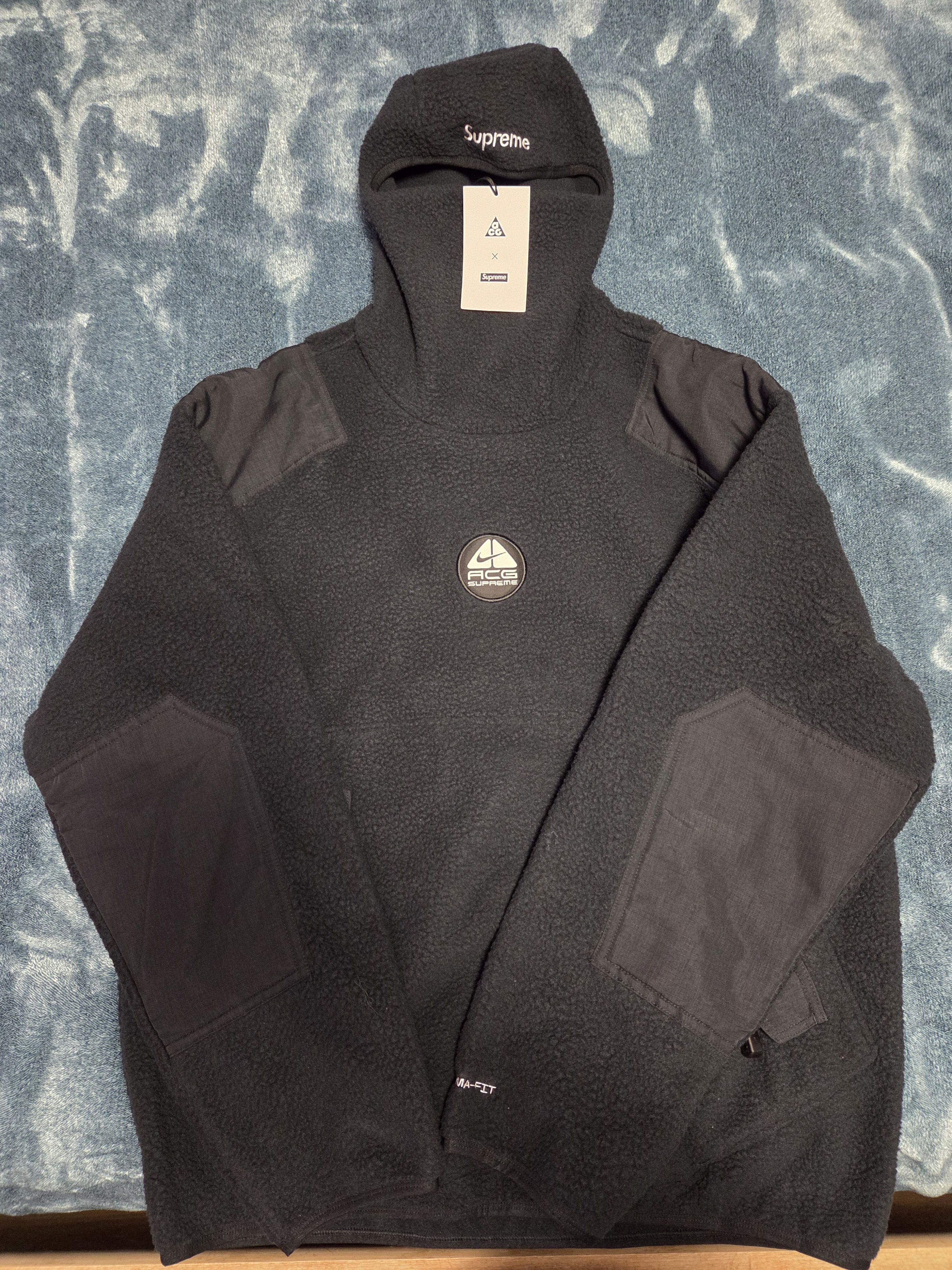 Nike × Supreme Supreme Nike ACG Fleece Pullover Black Size US M / EU 48-50 / 2 - 4 Thumbnail