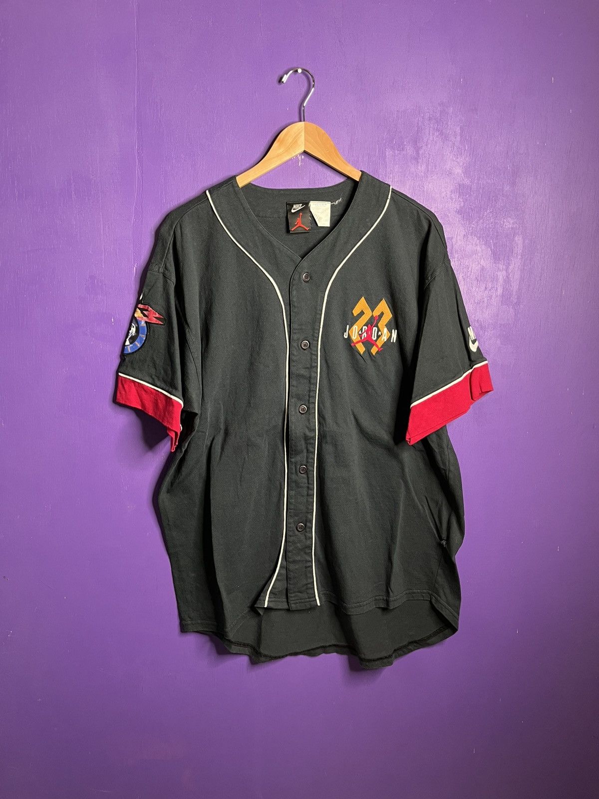 Vintage Nike Air Jordan Nike Baseball Jersey Vintage 90s Nike