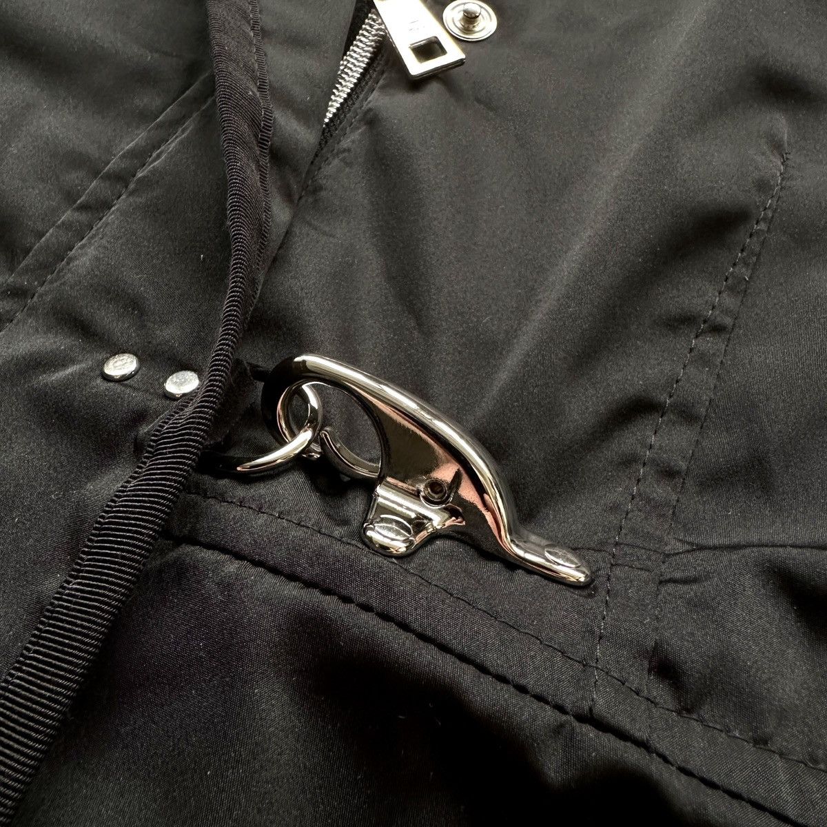 Fay Luxury Women’s Jacket Lampo Fay Full Zip Black RRP - 600$ Size M / US 6-8 / IT 42-44 - 10 Thumbnail