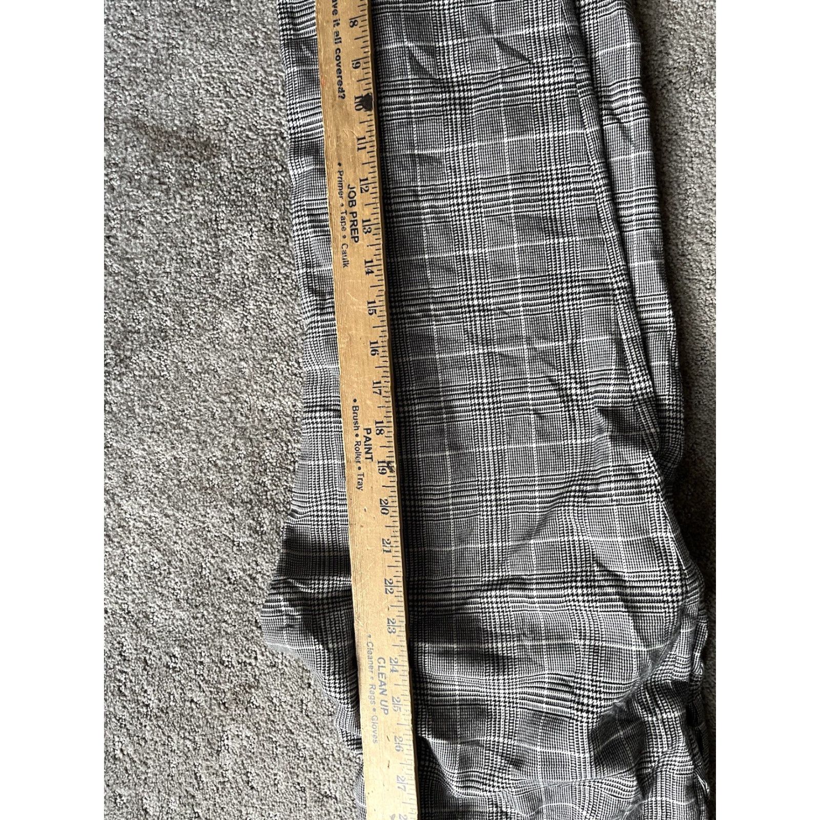H&M H&M Gray Plaid Dress Pants Size 8 Regular Women's Size 30" / US 8 / IT 44 - 6 Thumbnail