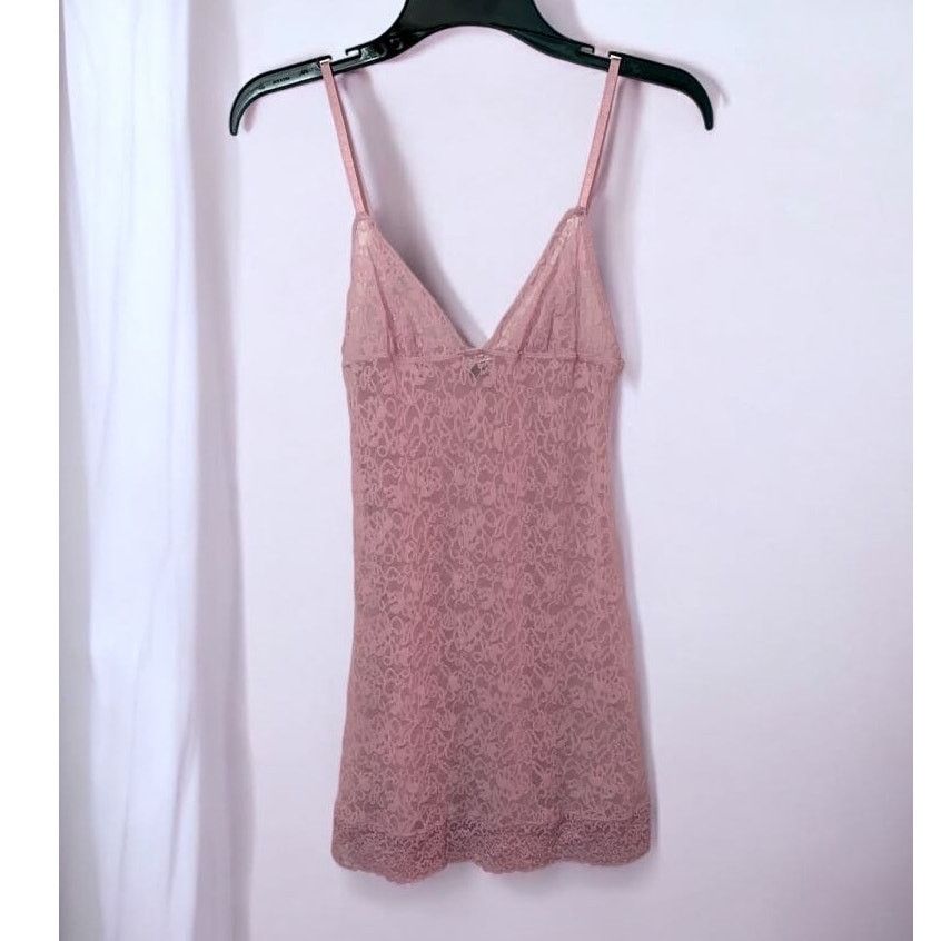 Victoria's Secret VS Pink Mesh Sheer Mini Dress (34B/32C) | Grailed