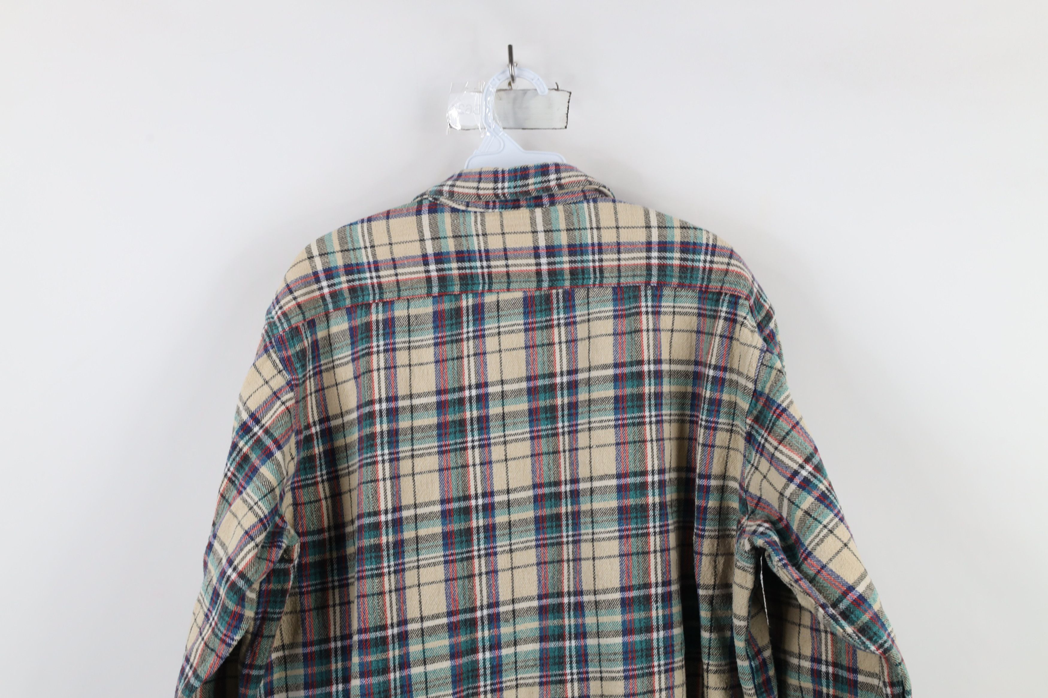 Vintage Vintage 90s Streetwear Heavyweight Workwear Button Shirt Size US XL / EU 56 / 4 - 10 Thumbnail