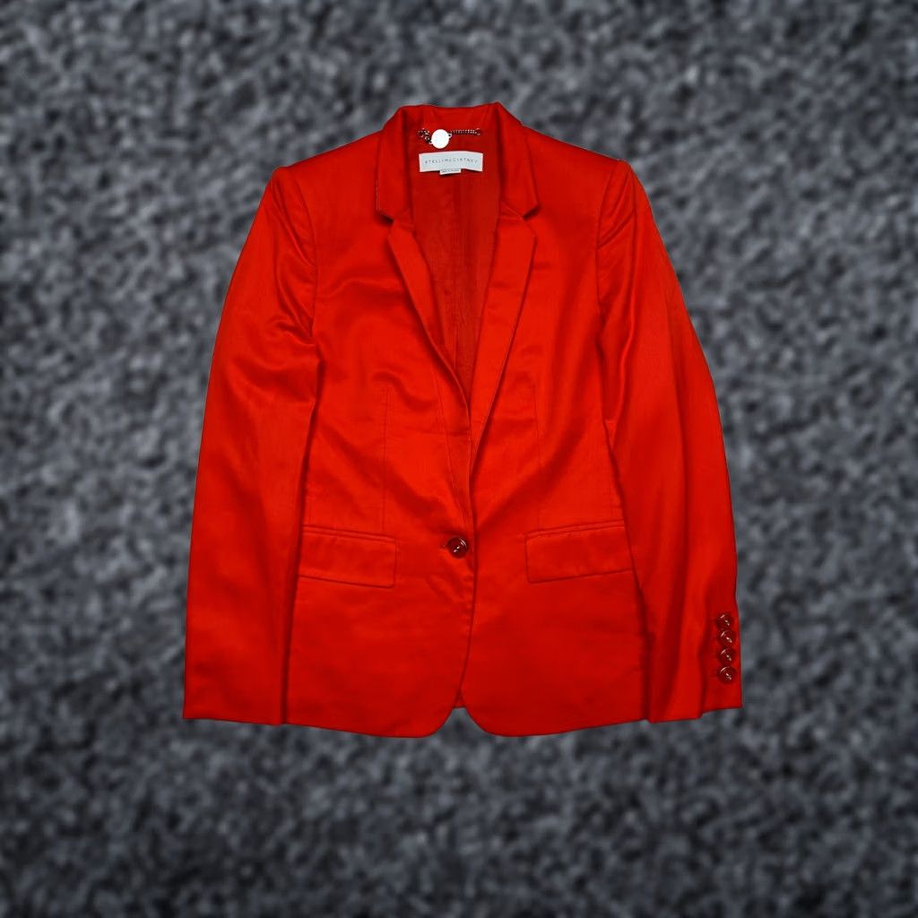 Stella McCartney Stella McCartney Womens Suit Blazer + Pants XS-S Size 38 Multicolor Pant Suit Womens Shoes? Size 26" / US 2 / IT 38 - 1 Thumbnail