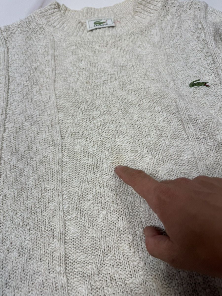 Lacoste Vintage Lacoste Knit Crewneck Sweater Size US XL / EU 56 / 4 - 6 Thumbnail