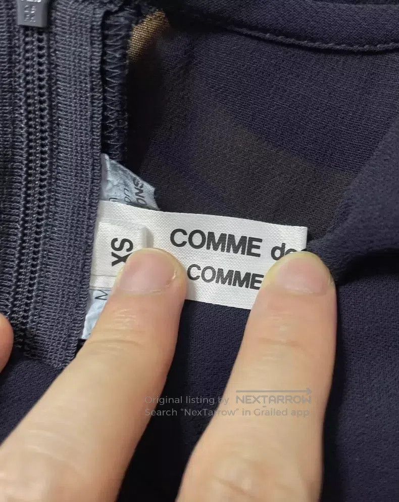Comme des Garcons Comme Des Garcons Dress with Front Flowers Size XS / US 0-2 / IT 36-38 - 4 Thumbnail