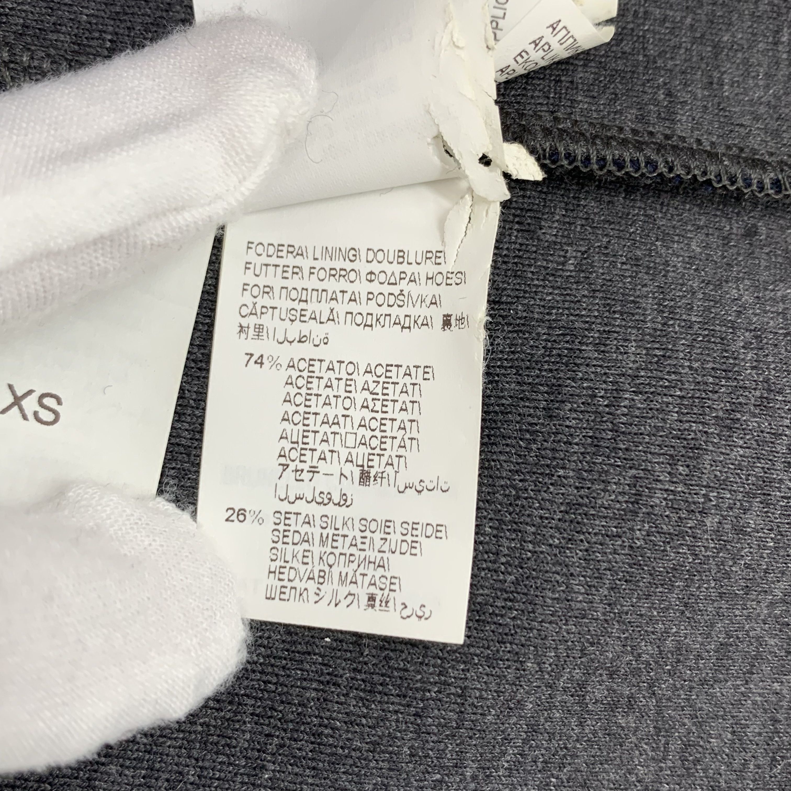 Brunello Cucinelli Brunello Cucinelli Navy Hoodie Jacket (Size XS) Size US XS / EU 42 / 0 - 7 Thumbnail