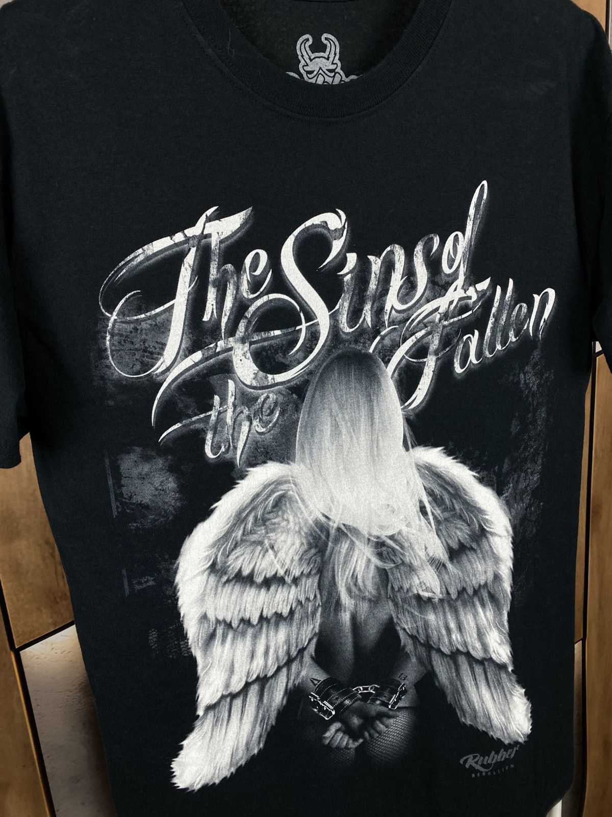 Band Tees 🎸T-Shirt The Sins Of The Fallen Sexy Girl Rock Band Tee🎸 Size US M / EU 48-50 / 2 - 2 Thumbnail