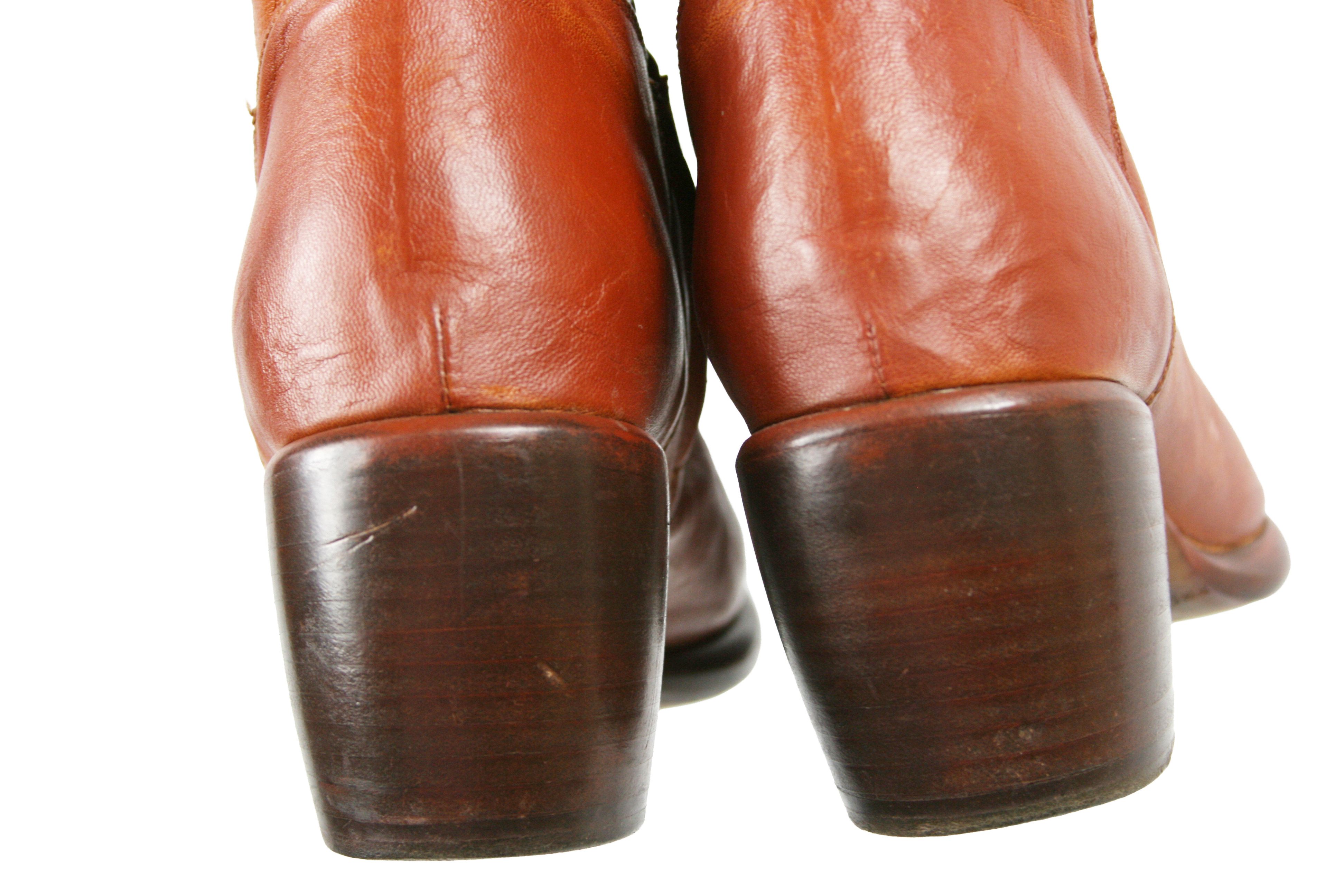 Principe Principe Di Bologna 00S Knee High Riding Boots Vintage Size US 6 / IT 36 - 15 Thumbnail
