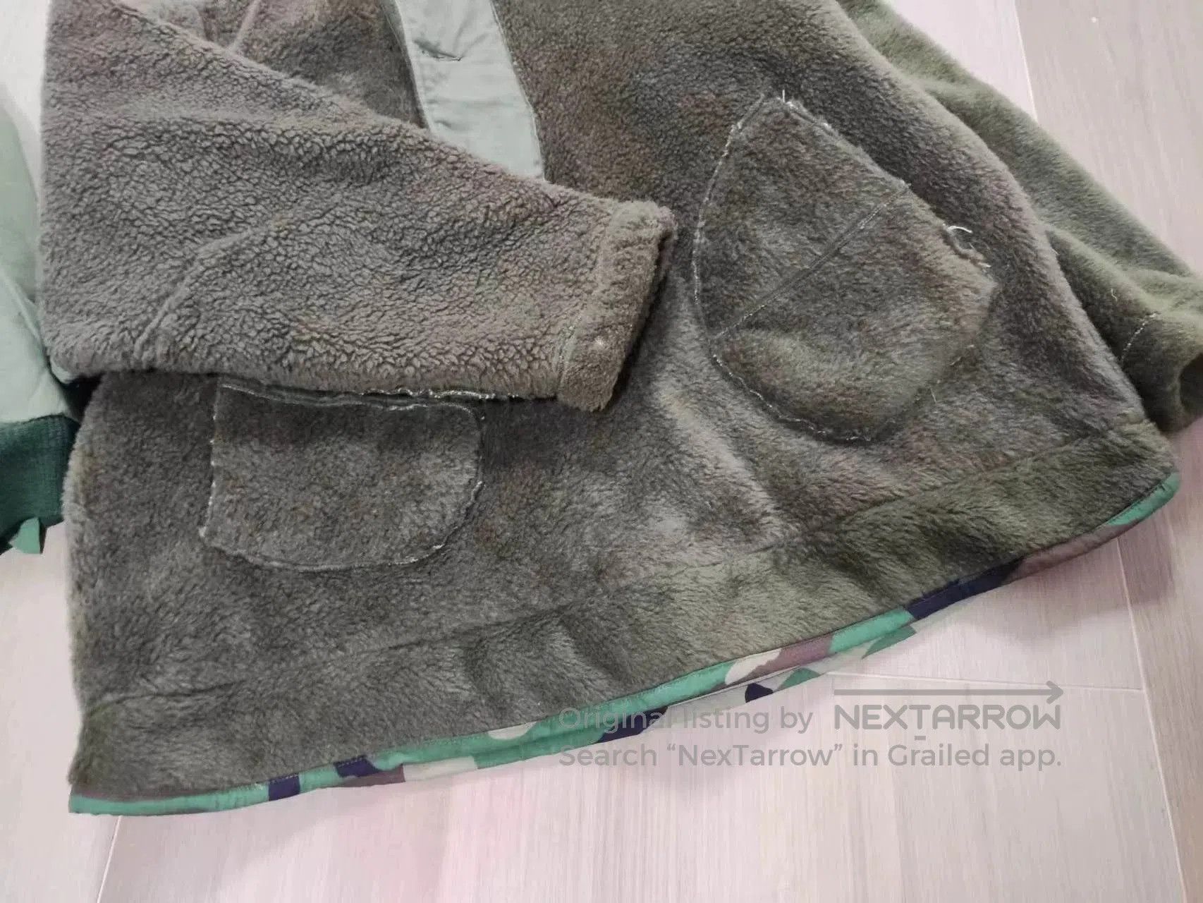 Vintage WWII US Army M43 Jacket Inner Remake. Size US M / EU 48-50 / 2 - 4 Thumbnail