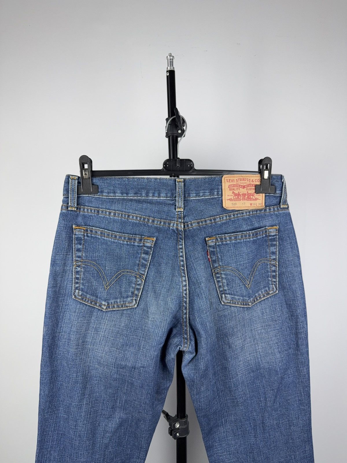 Hysteric Glamour × If Six Was Nine × Levi's 🔥Levi’s Flared Chrome Hearts Style Cross Denim jeans Size 30" / US 8 / IT 44 - 8 Thumbnail