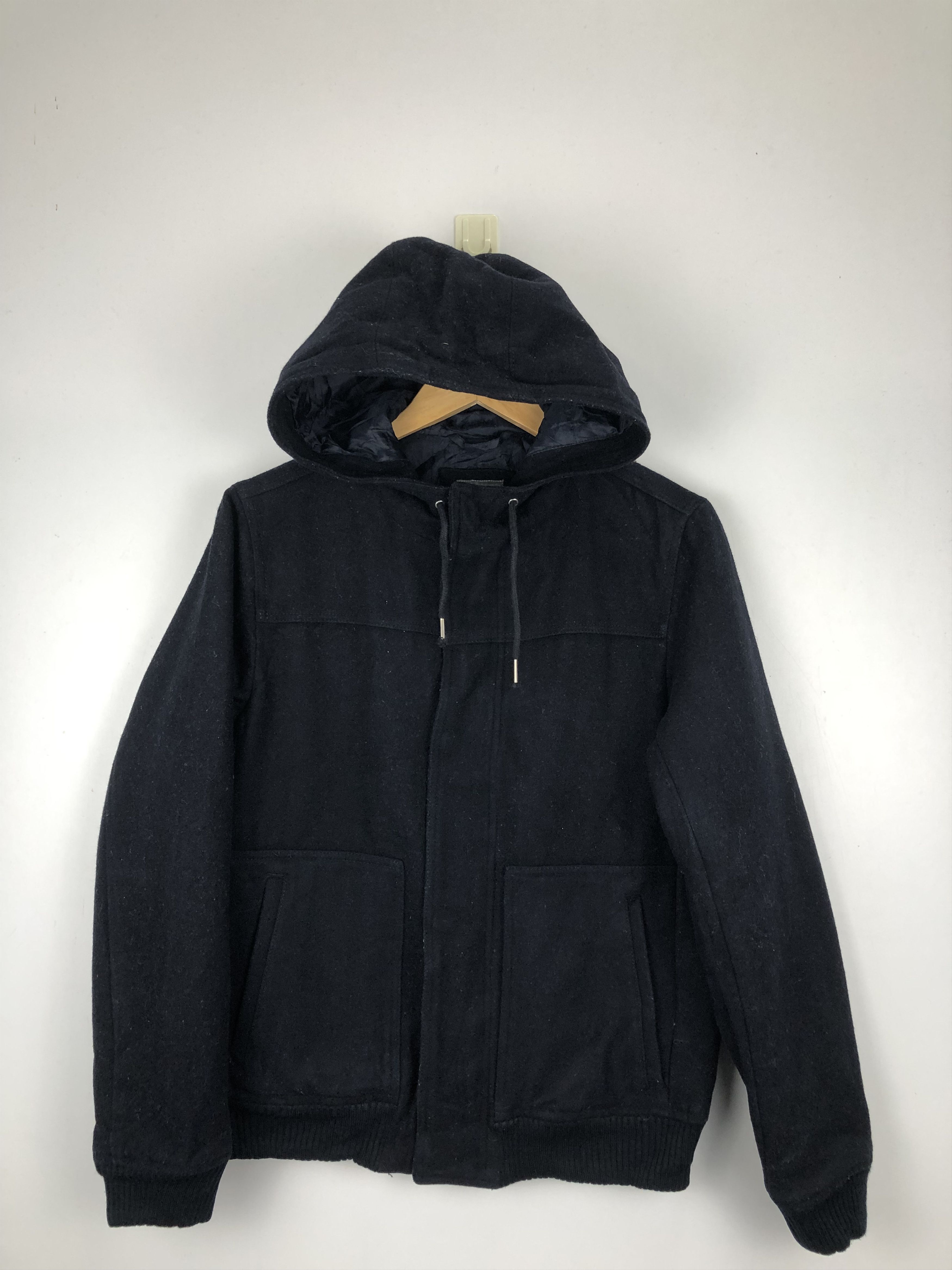 Gap Vintage Gap Hoodie Wool Jacket V0423 Size US S / EU 44-46 / 1 - 1 Thumbnail