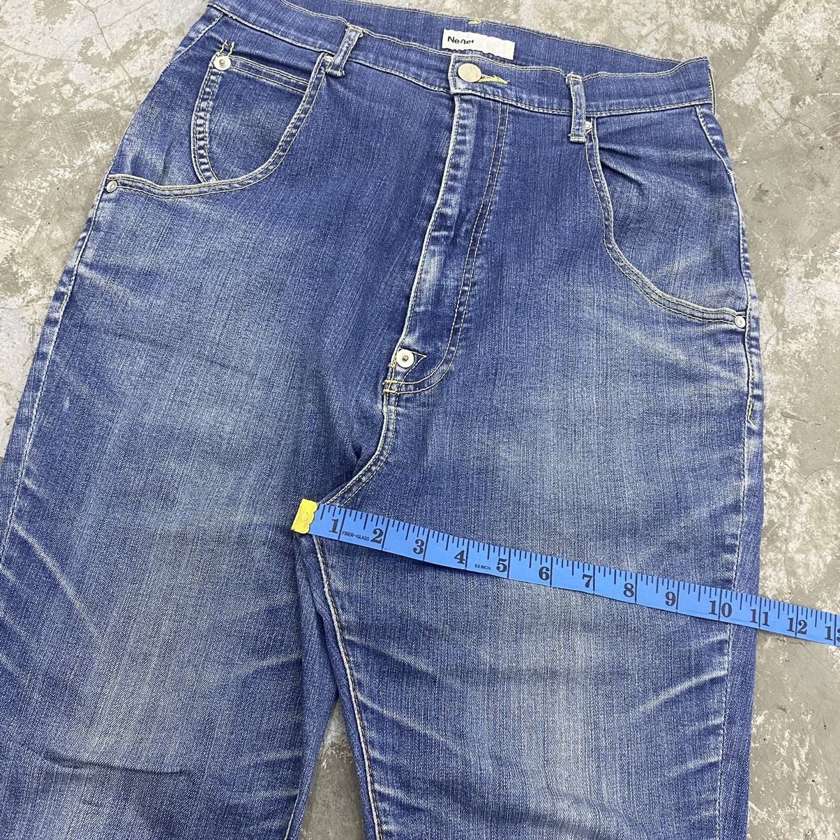 If Six Was Nine × Issey Miyake × Ne-Net vintage ne-net issey miyake denim jeans Size US 28 / EU 44 - 21 Thumbnail