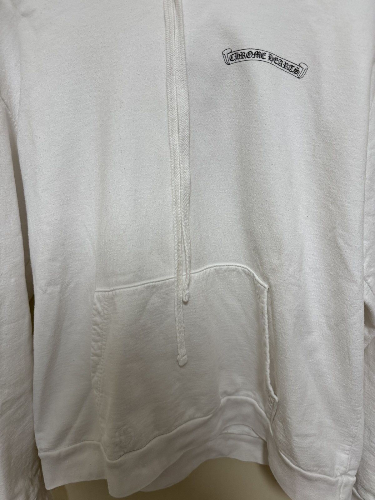 Chrome Hearts CHROME HEARTS HOLLYWOOD HOODIE WHT Size US M / EU 48-50 / 2 - 4 Thumbnail
