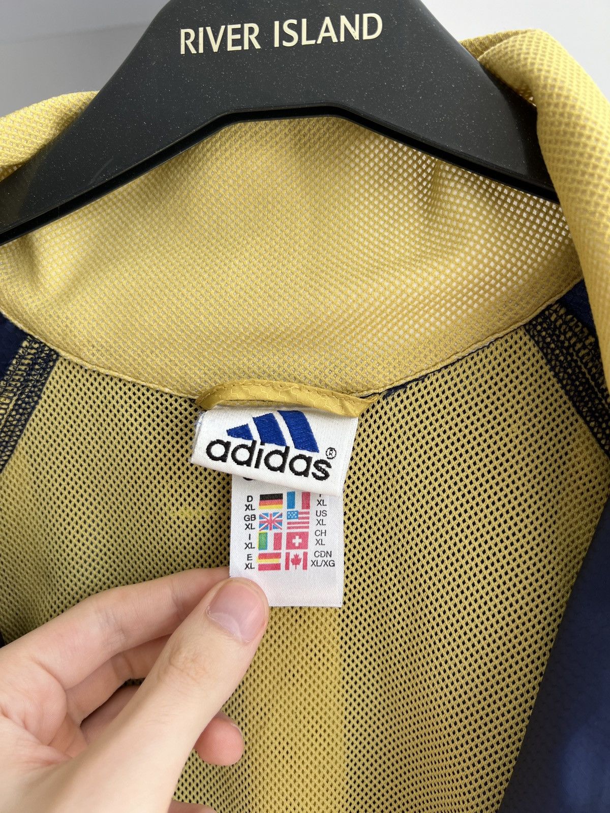Adidas × Vintage Vintage Adidas Windbreaker Jacket 90s style Size US XL / EU 56 / 4 - 6 Thumbnail