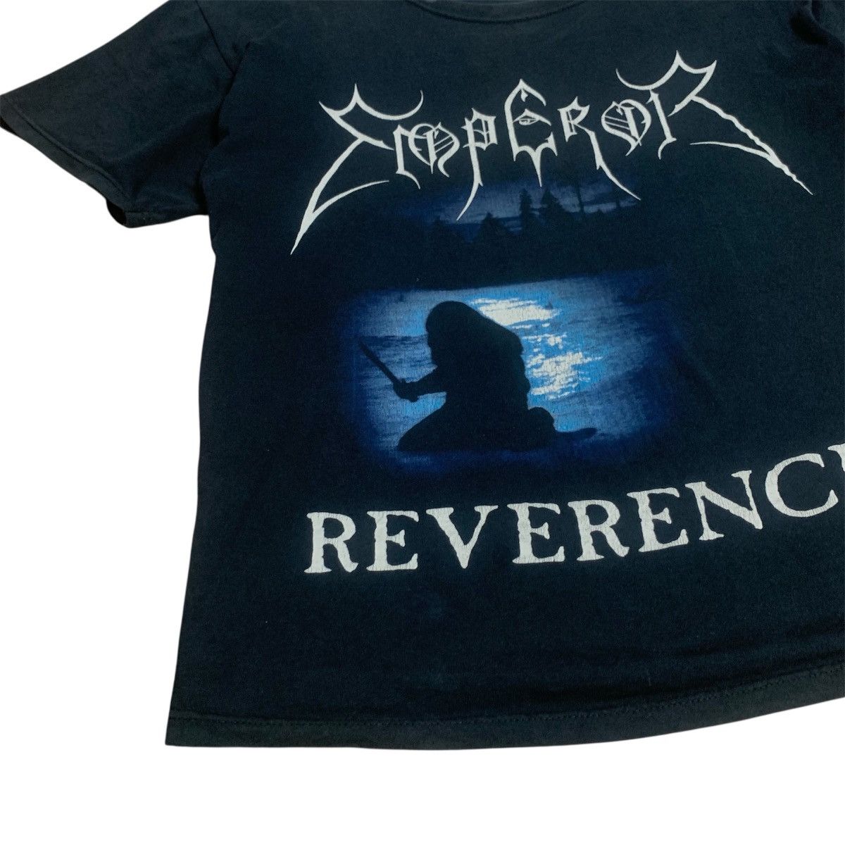 Vintage 2000s Black metal shirt emperor reverence tshirt Size US M / EU 48-50 / 2 - 3 Thumbnail